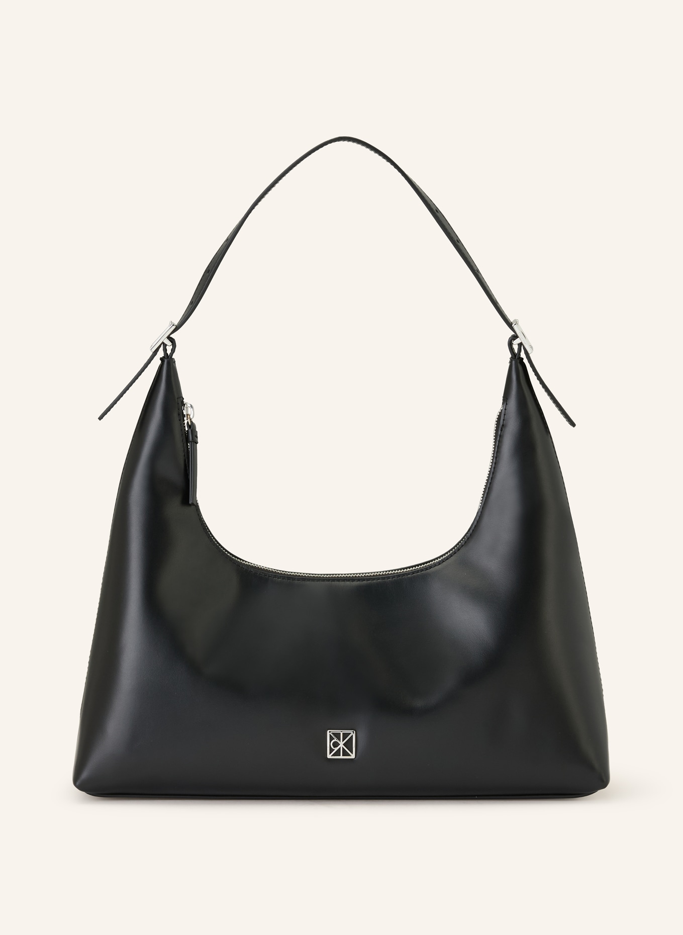 Calvin Klein Schultertasche: SCHWARZ