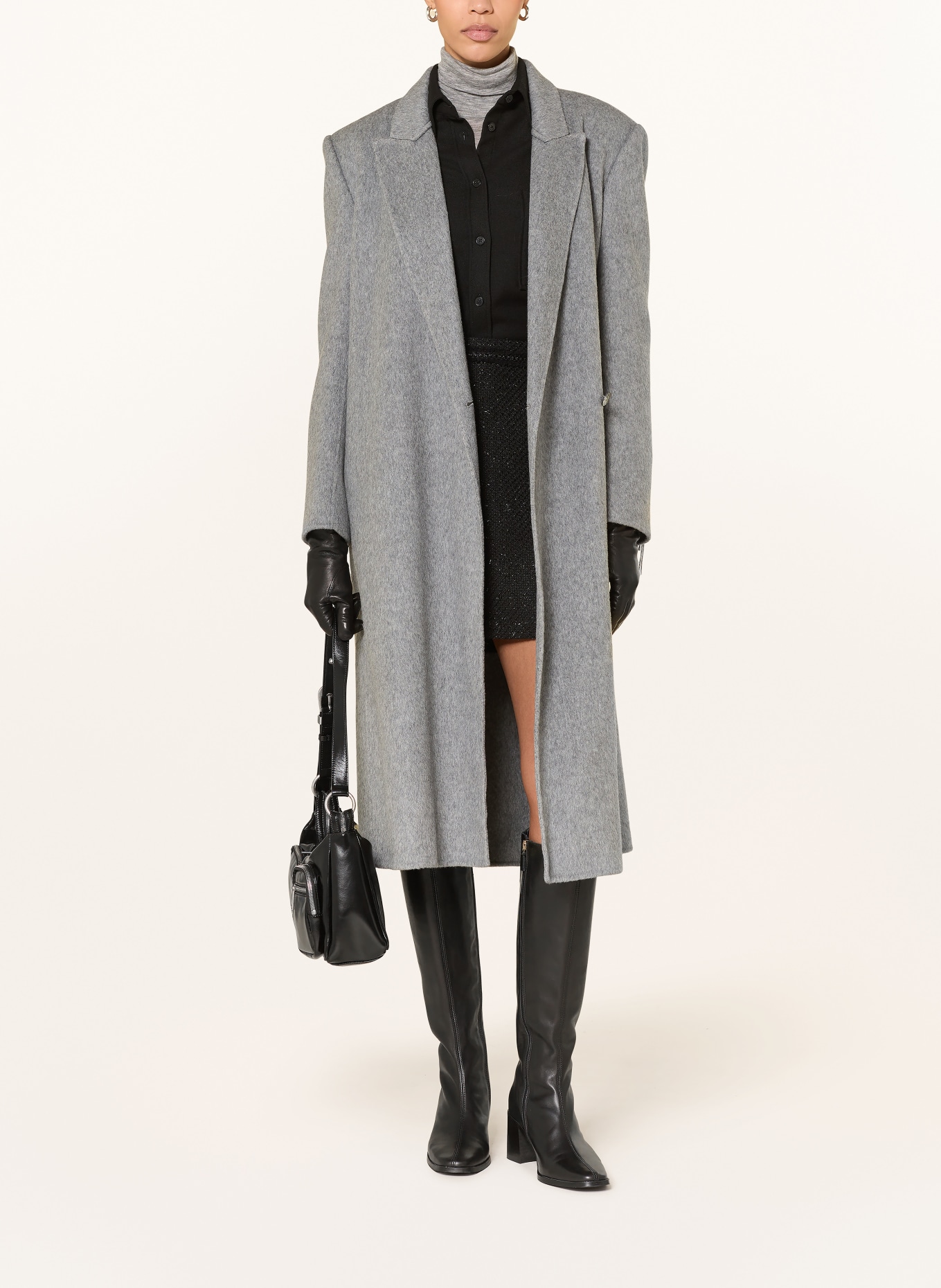 JNBY Wollmantel: GRAU