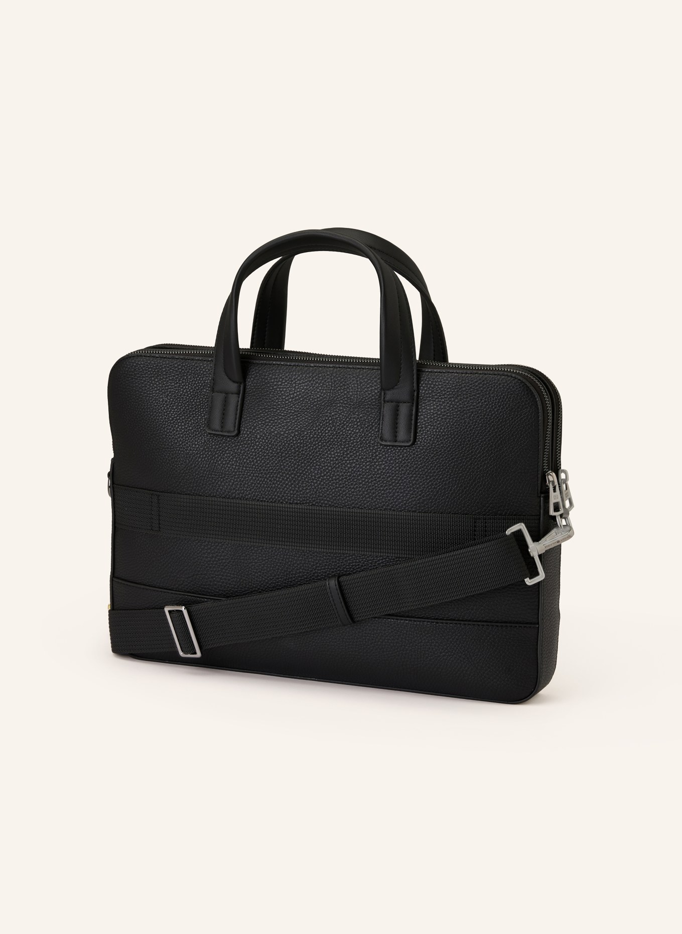 TOMMY HILFIGER Laptop-Tasche CENTRAL SLIM: SCHWARZ