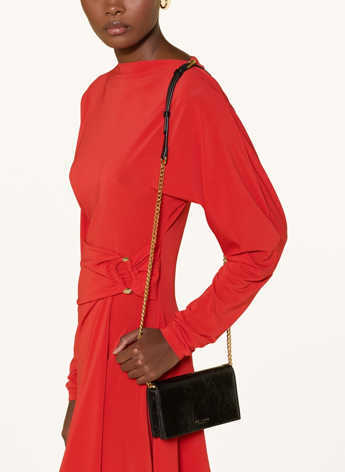 TED BAKER Umhängetasche MAHIRAA: SCHWARZ