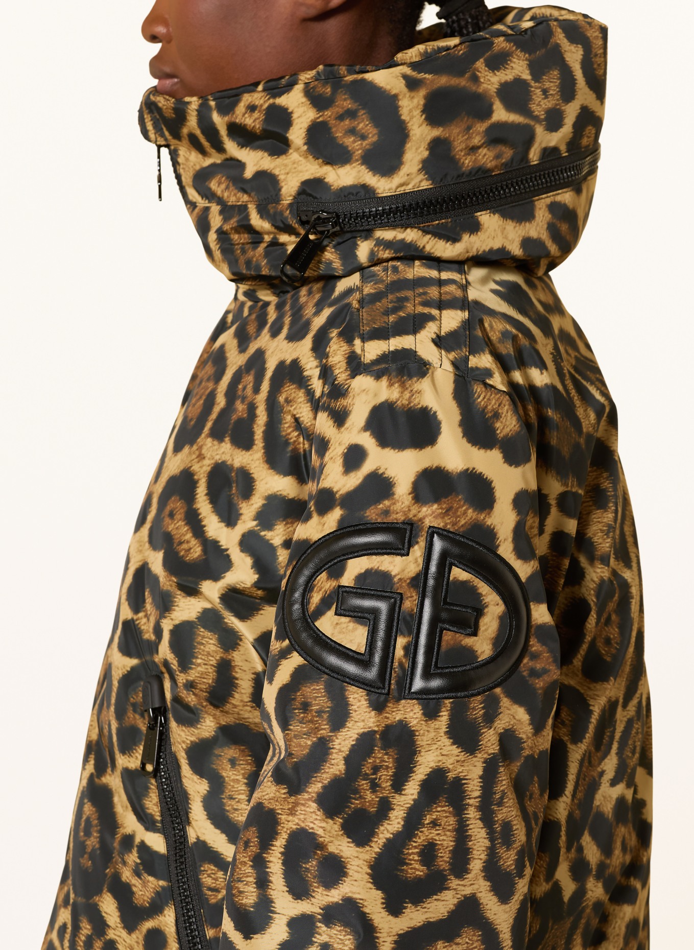 GOLDBERGH Daunen-Skijacke PANTERA: HELLBRAUN / SCHWARZ