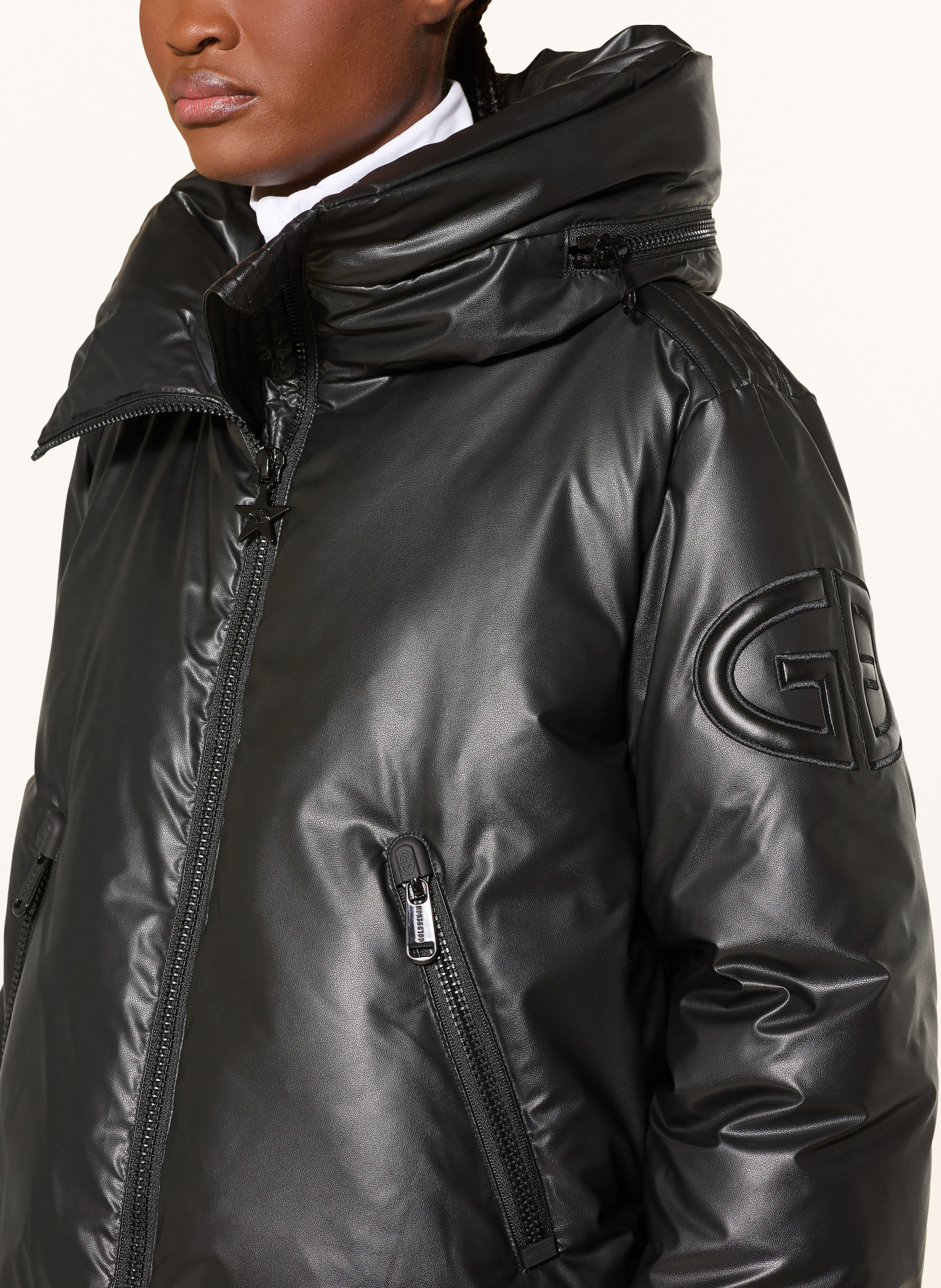 GOLDBERGH Daunen-Skijacke NERO: SCHWARZ