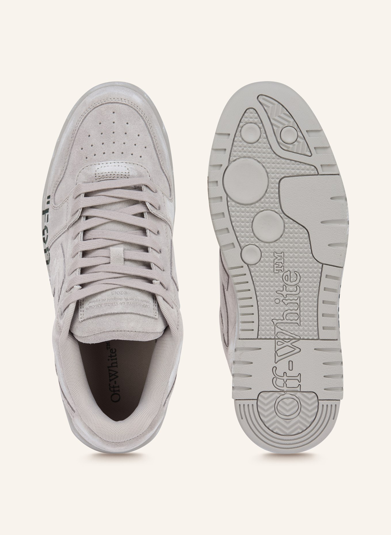 Off-White Sneaker  OUT OF OFFICE FOR WALKING: GRAU