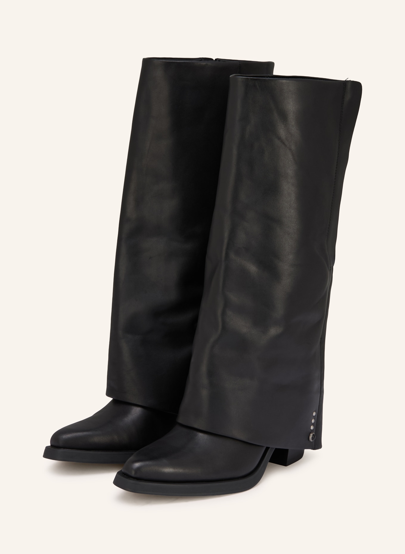 ash Stiefel JACKSON: SCHWARZ / SILBER