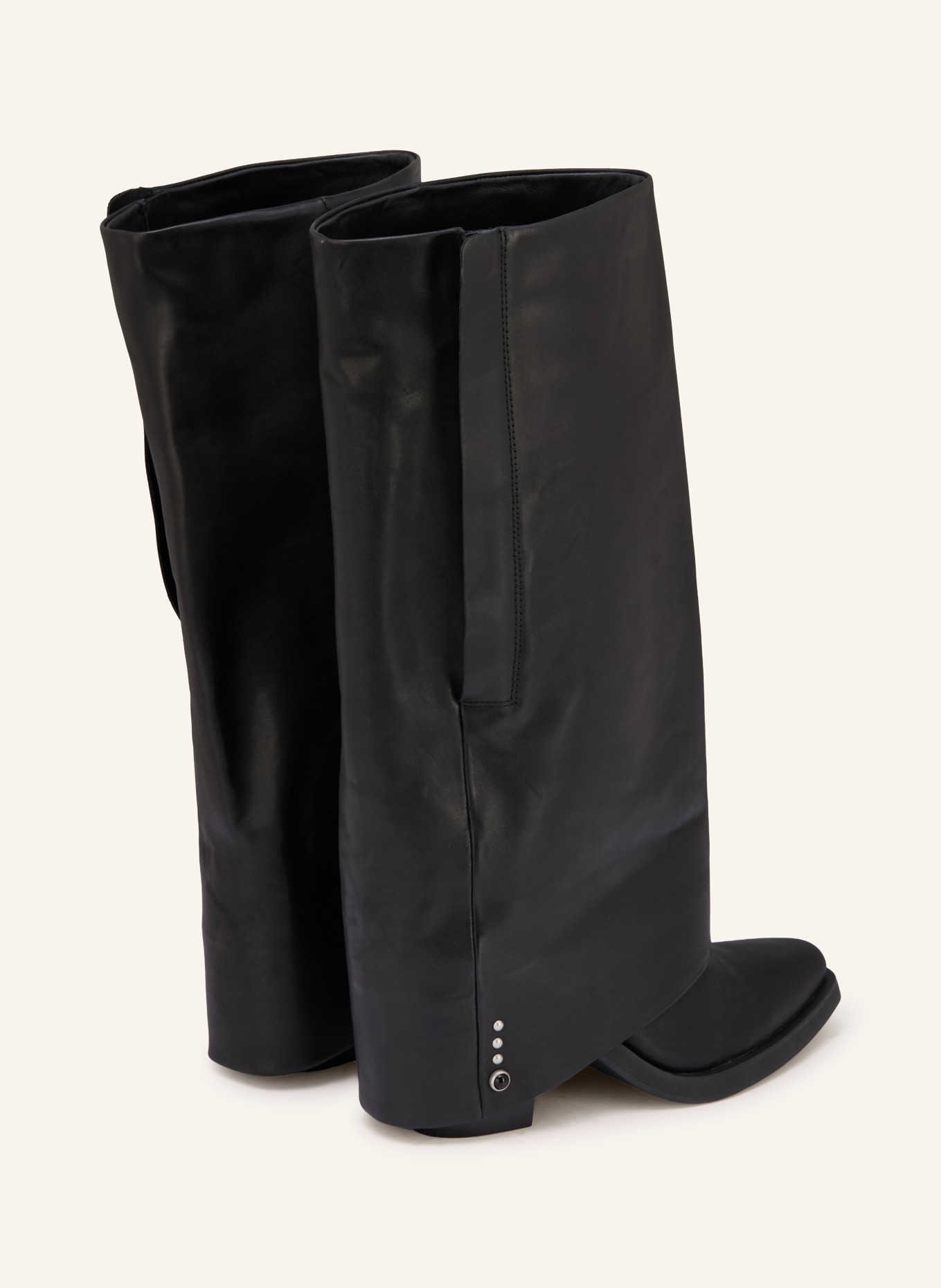 ash Stiefel JACKSON: SCHWARZ / SILBER