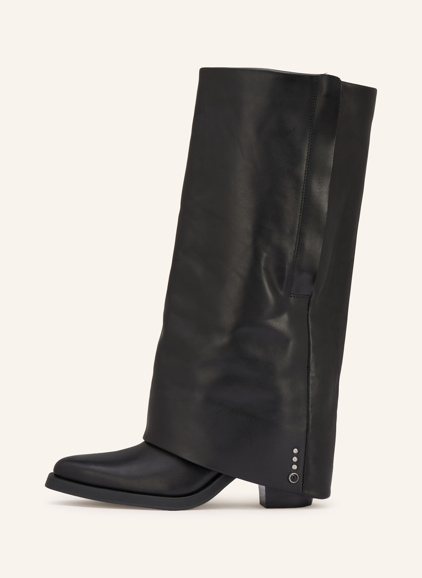 ash Stiefel JACKSON: SCHWARZ / SILBER
