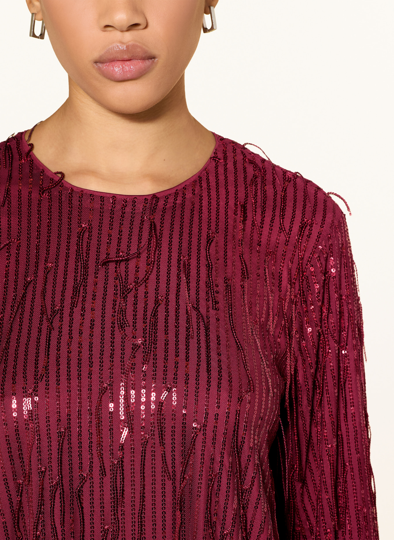 Y.A.S. Cocktailkleid: DUNKELROT