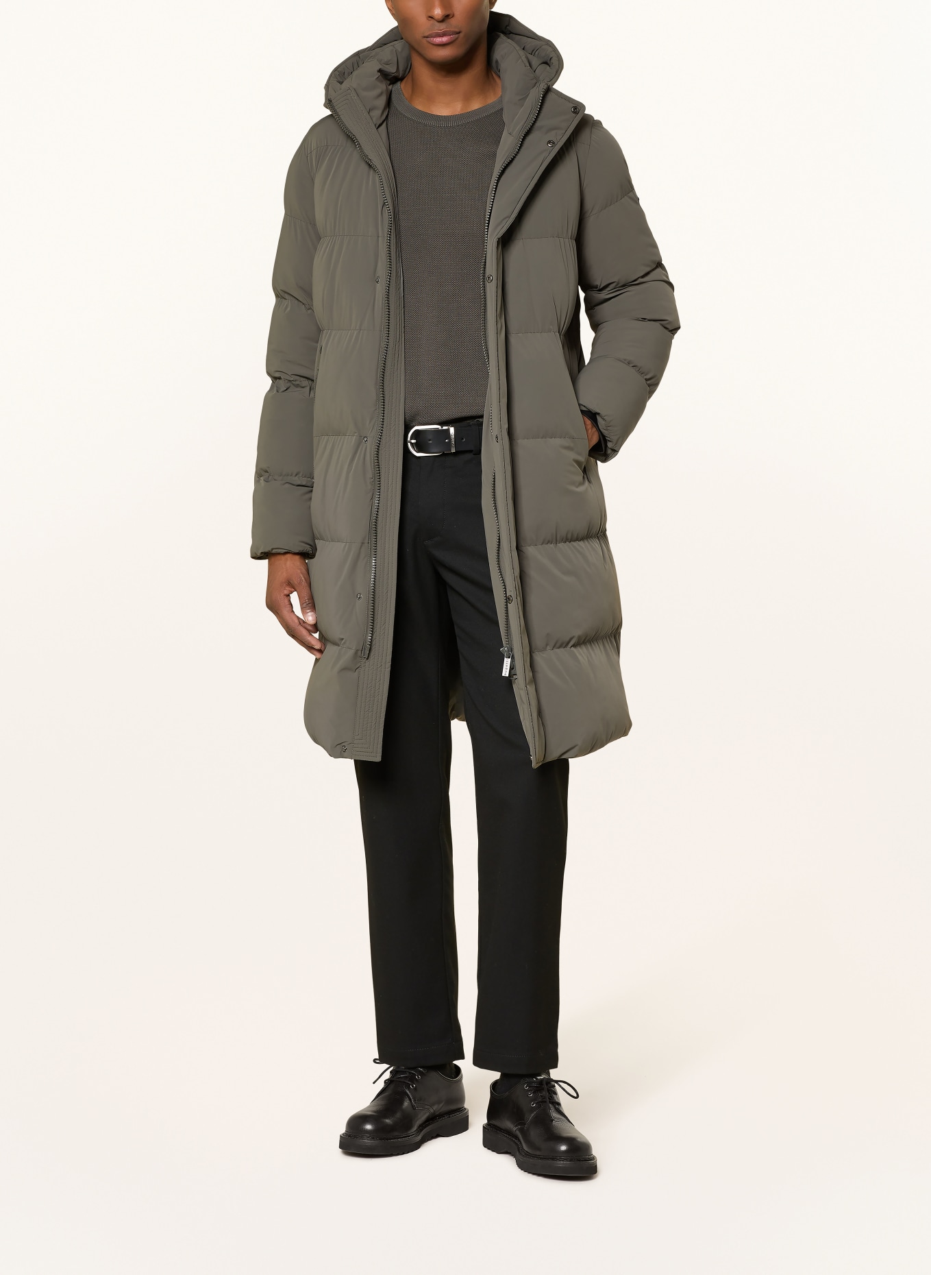 bugatti Steppmantel: GRAU