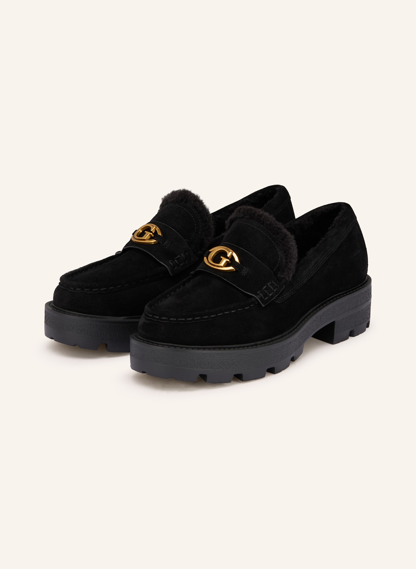 GUESS Loafer YANIKAY: SCHWARZ