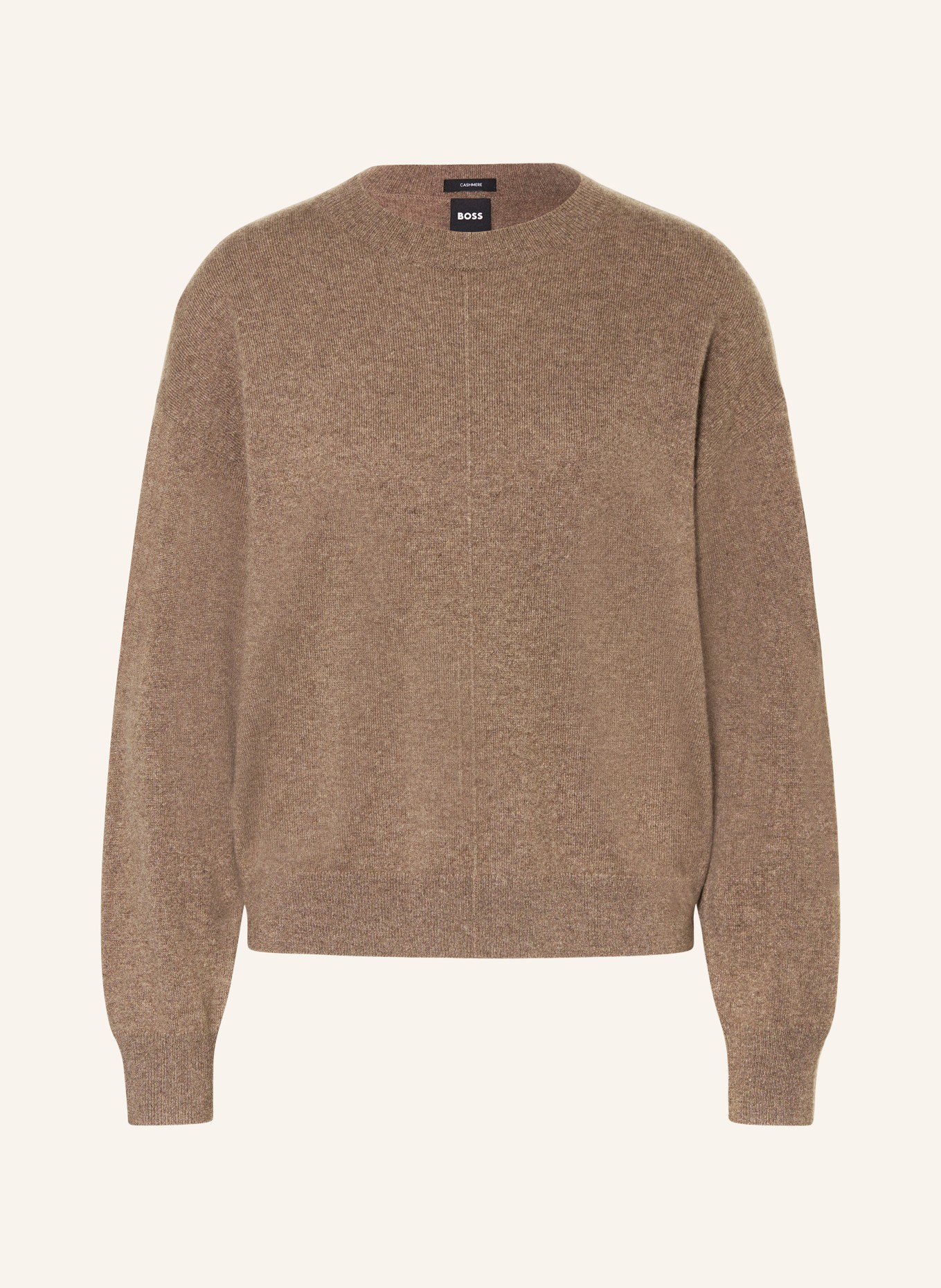 BOSS Cashmere-Pullover FASCONA: BRAUN