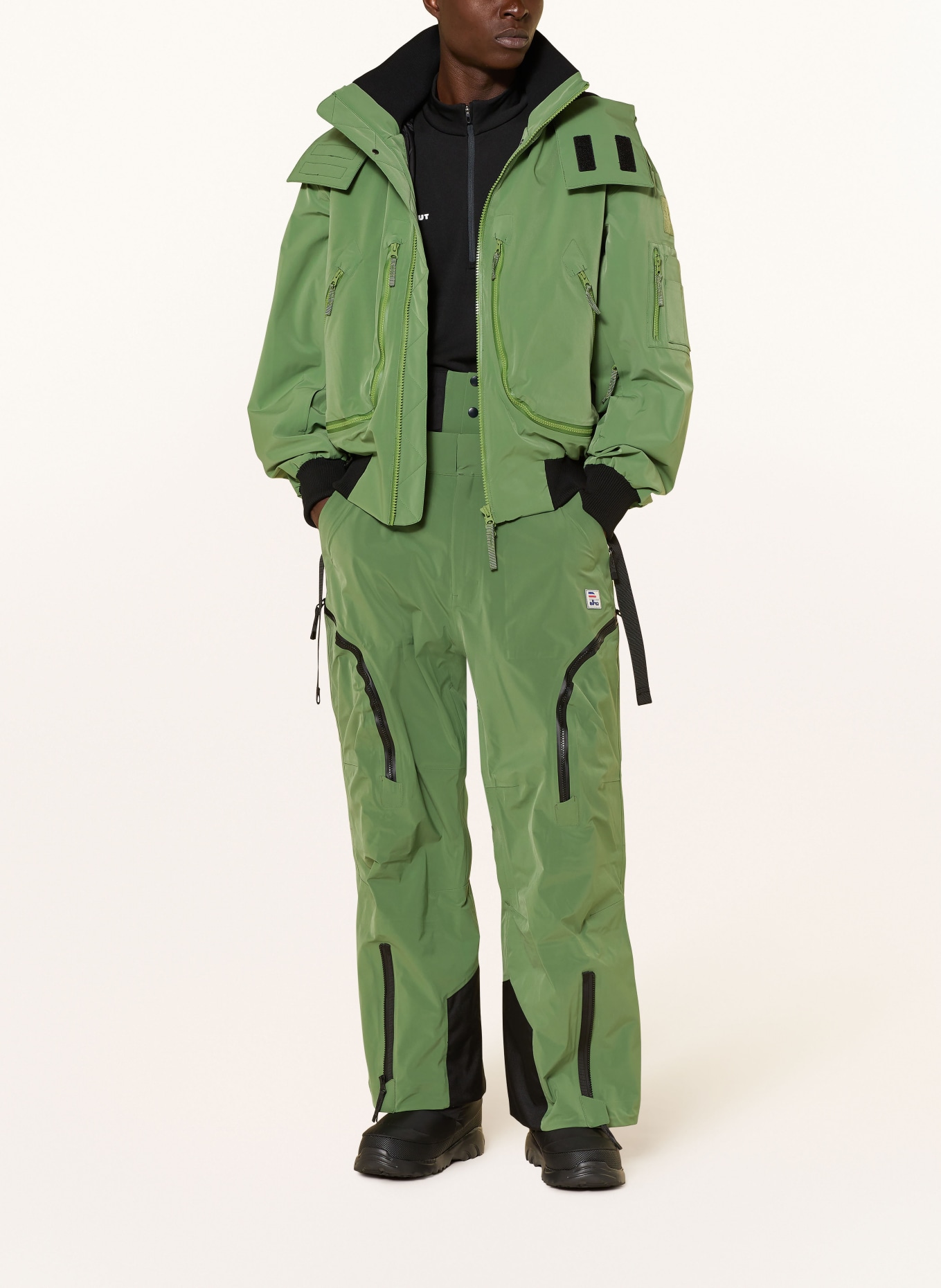 elho Hardshell-Skihose BOOM: GRÜN