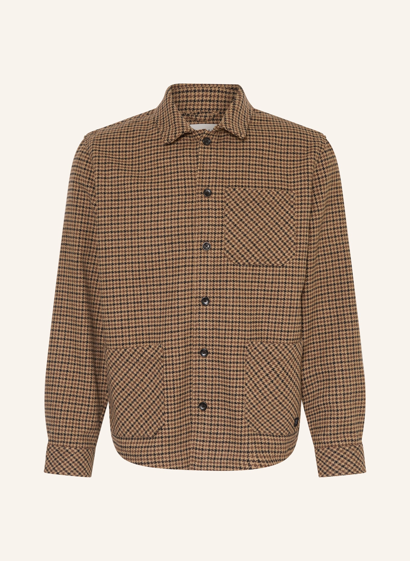 NOWADAYS Overjacket: HELLBRAUN / DUNKELBRAUN / BRAUN