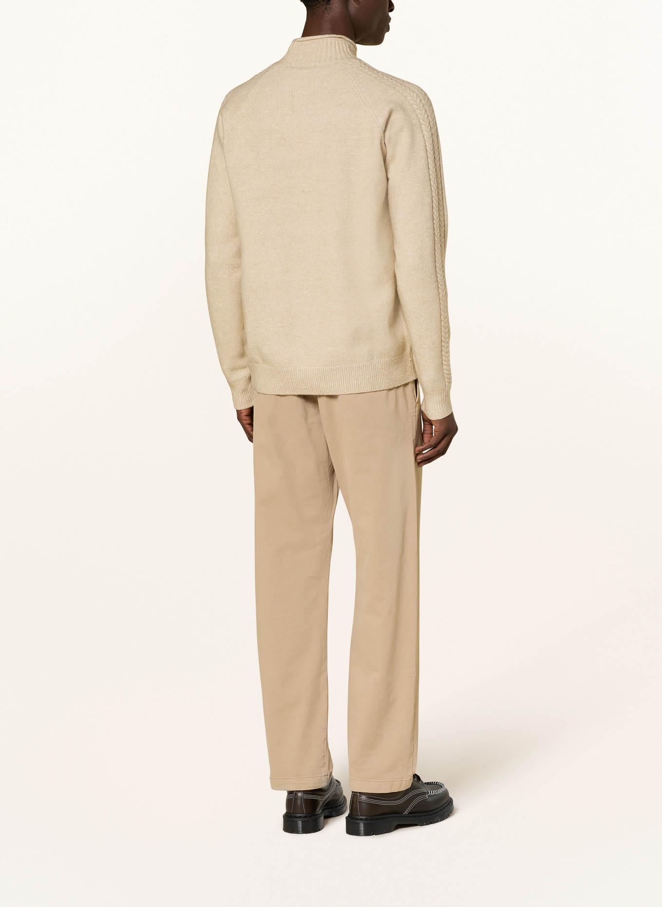 NOWADAYS Pullover: HELLBRAUN