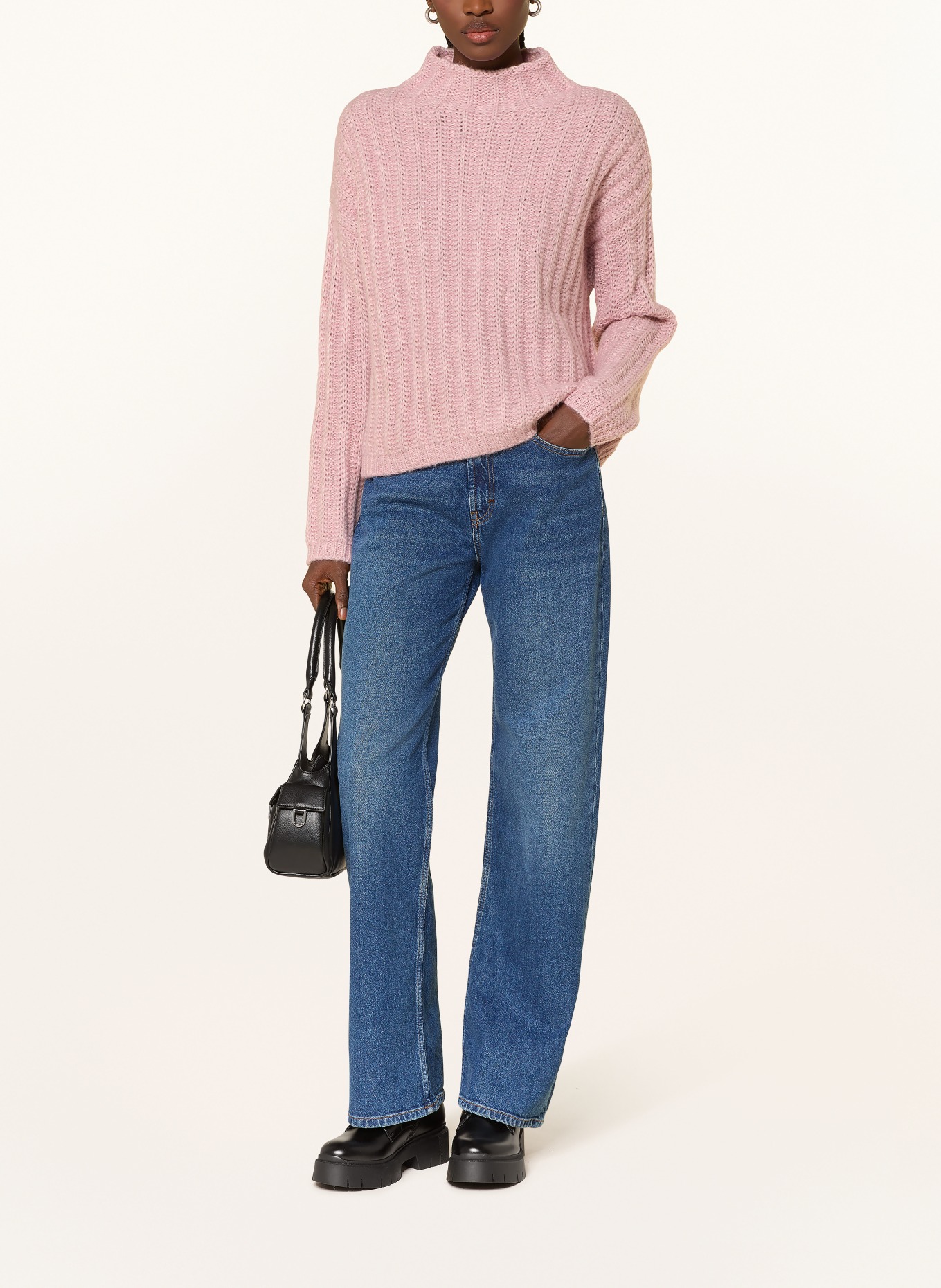 HUGO Pullover SAFINEYNY: ROSÉ