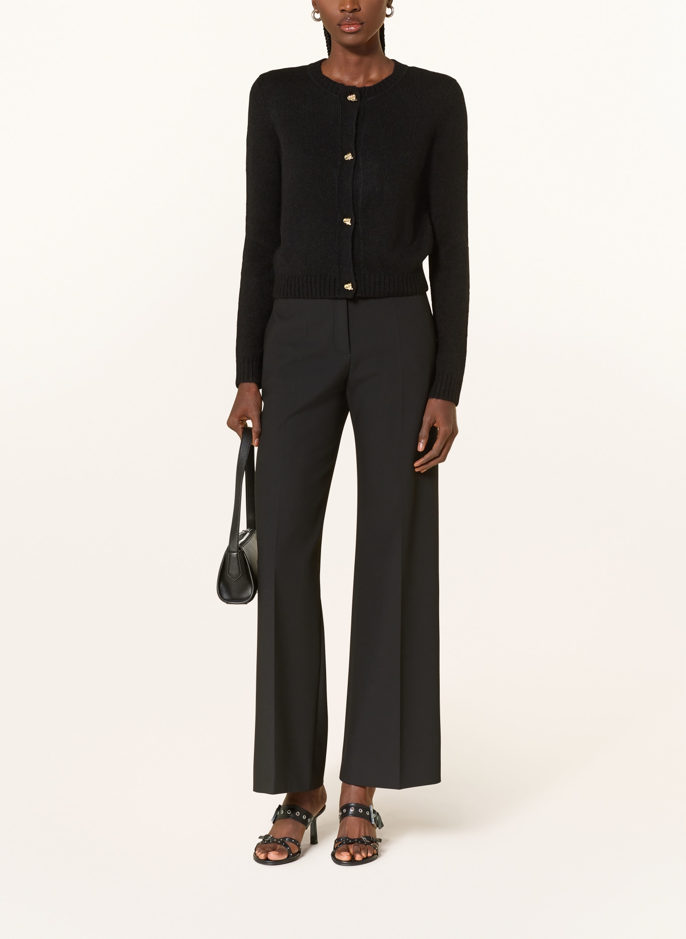 HUGO Strickjacke SIRA: SCHWARZ