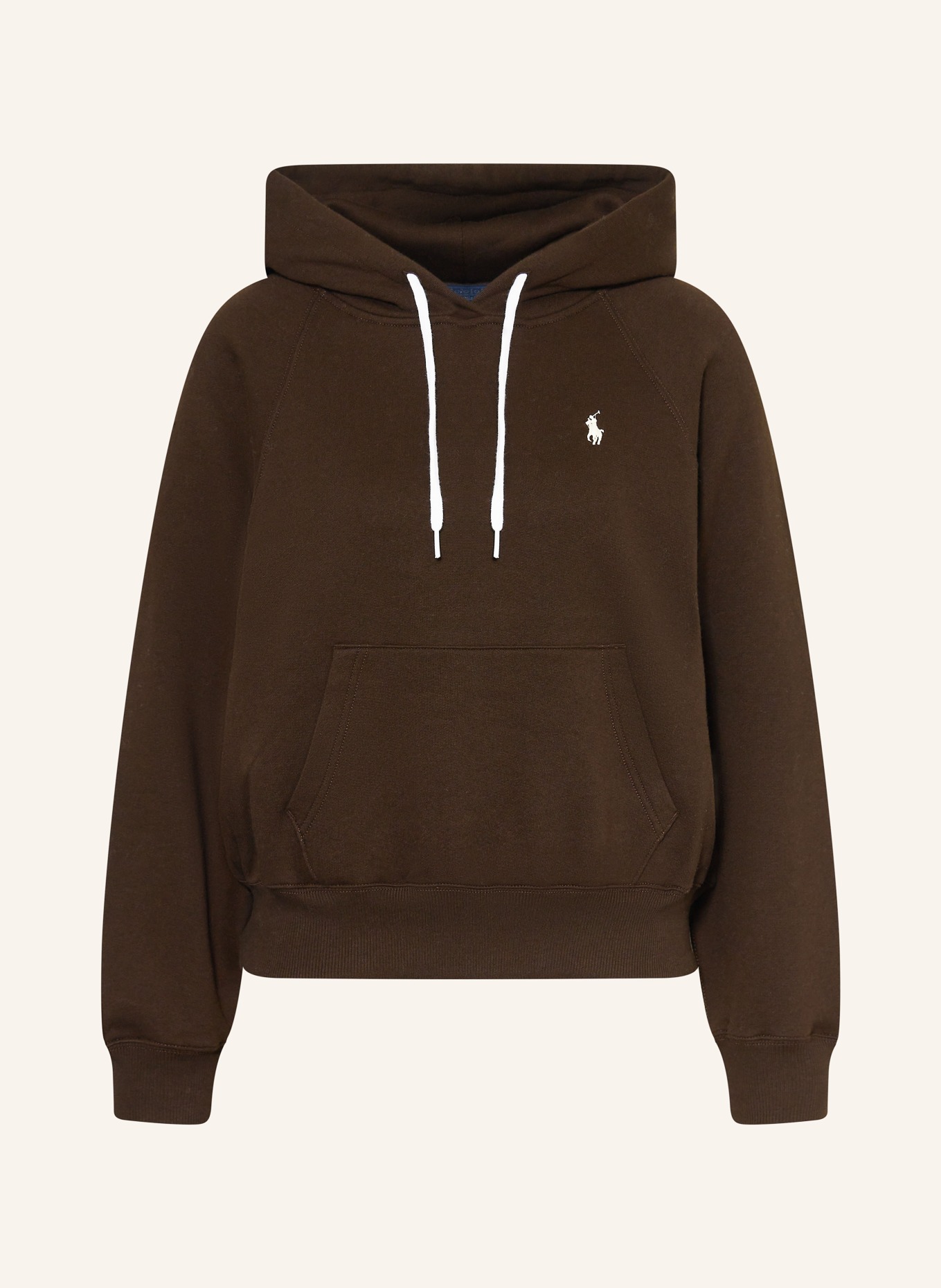 POLO RALPH LAUREN Hoodie: DARK BROWN