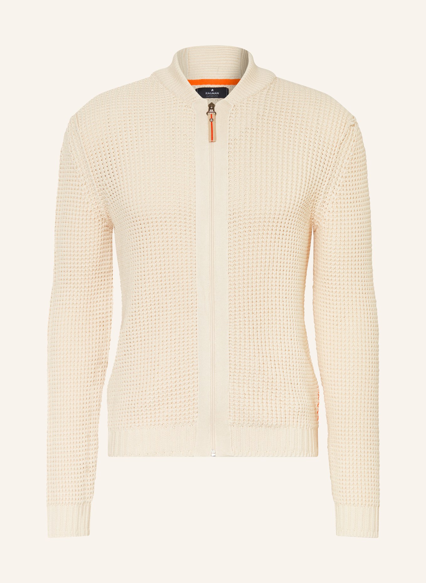 RAGMAN Strickjacke: CREME