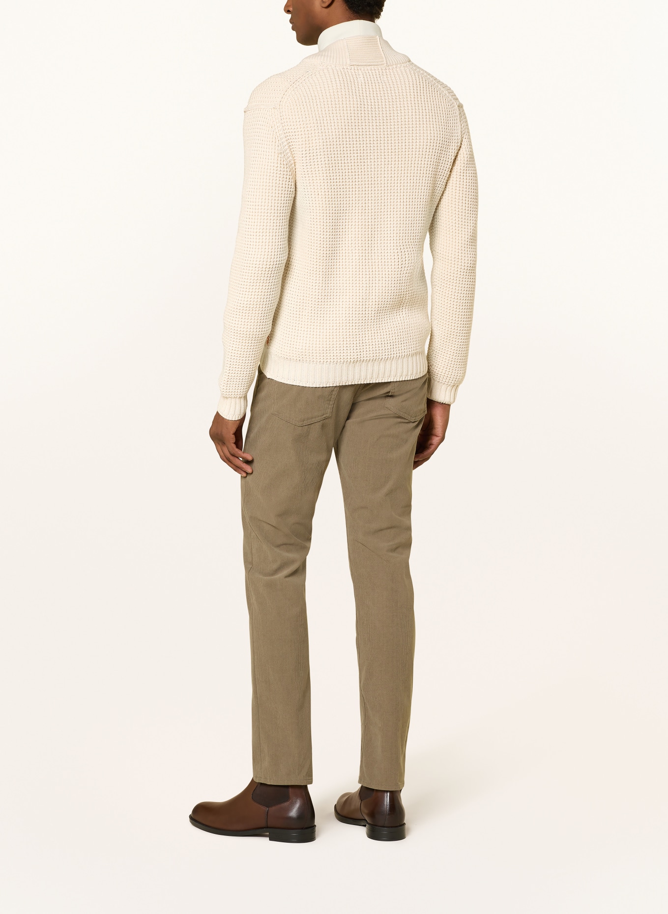 RAGMAN Strickjacke: CREME