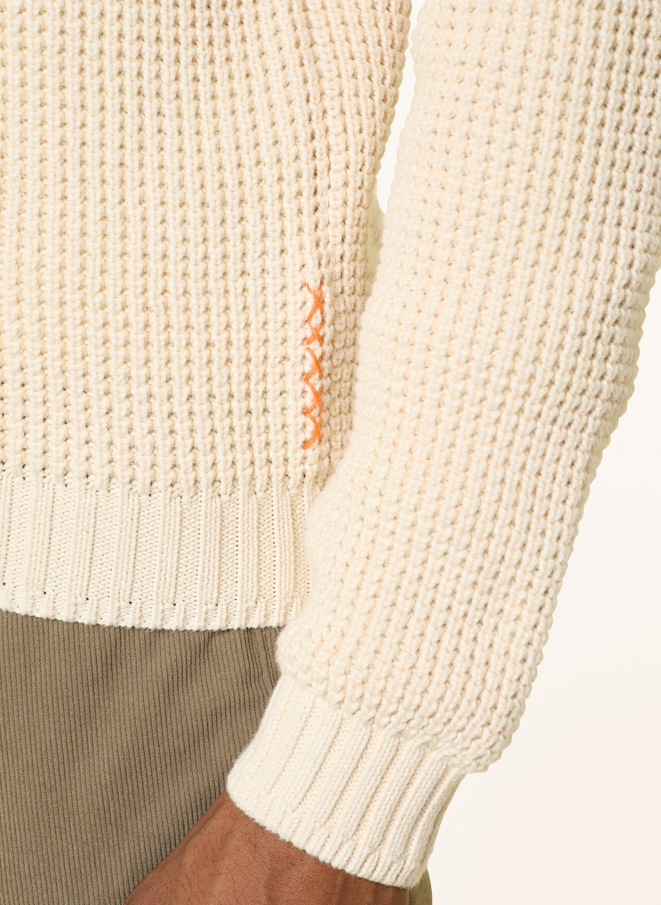 RAGMAN Strickjacke: CREME