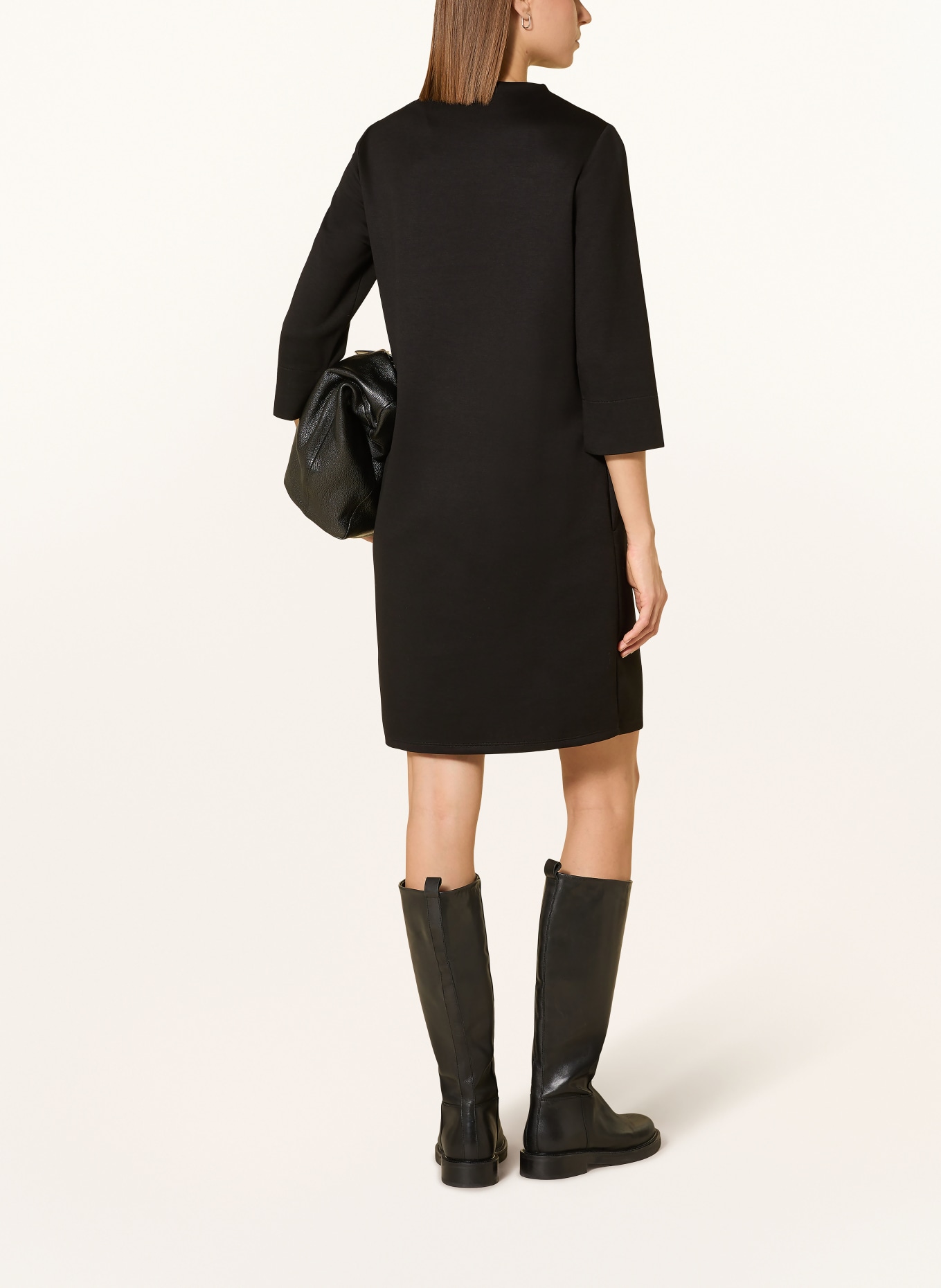 Miss Lagotte Kleid mit 3/4-Arm: SCHWARZ