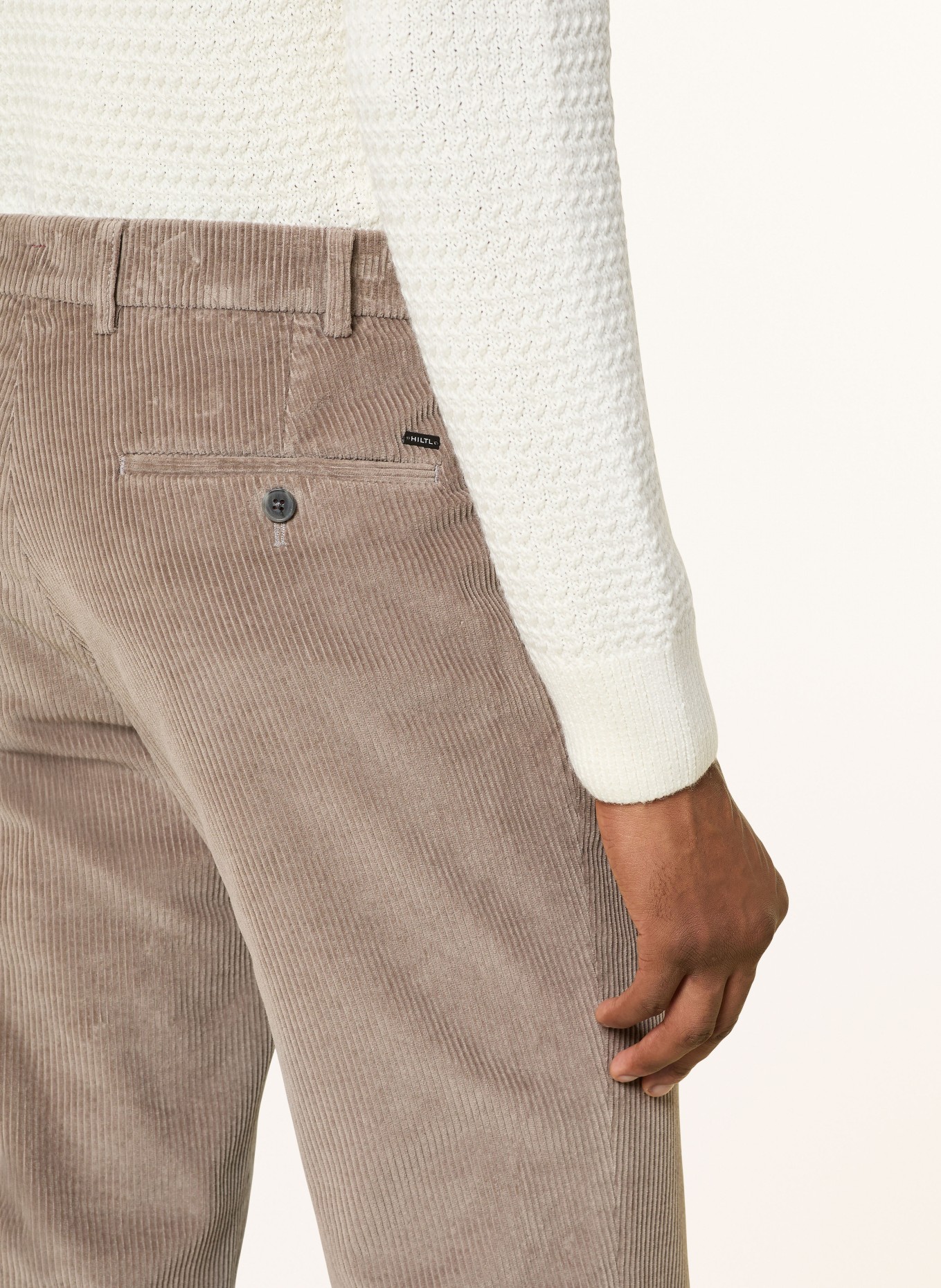 HILTL Cordchino Regular Fit: TAUPE