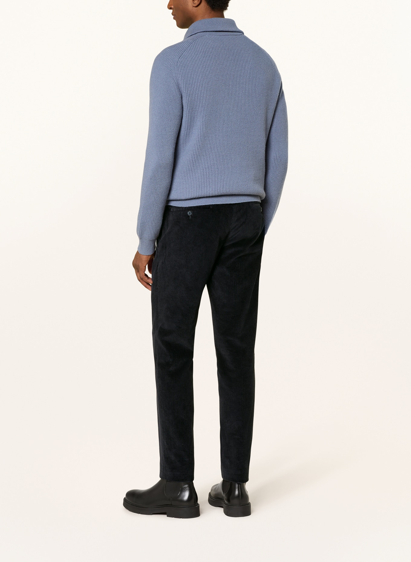 HILTL Cordchino Regular Fit: DUNKELBLAU