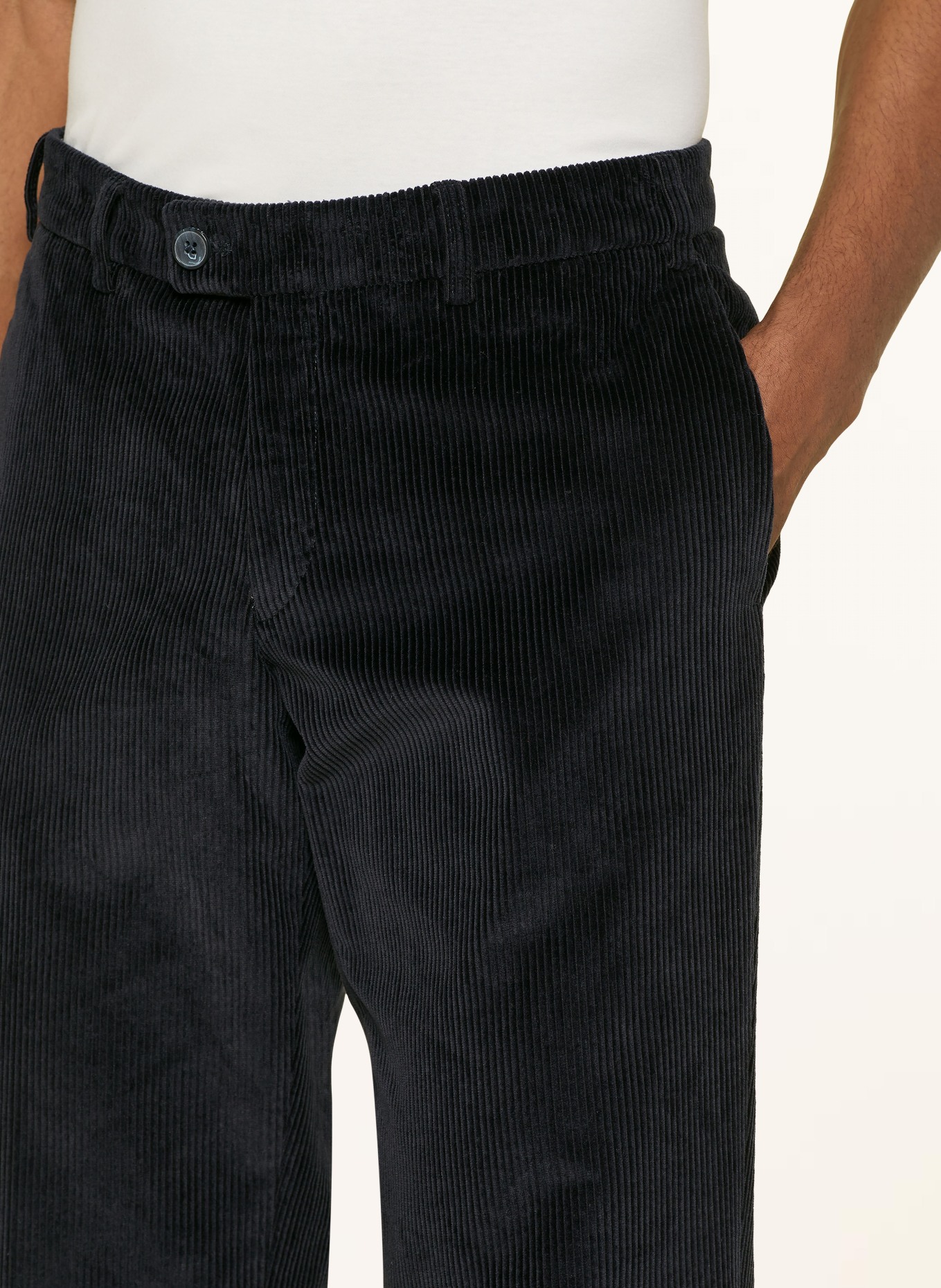 HILTL Cordchino Regular Fit: DUNKELBLAU