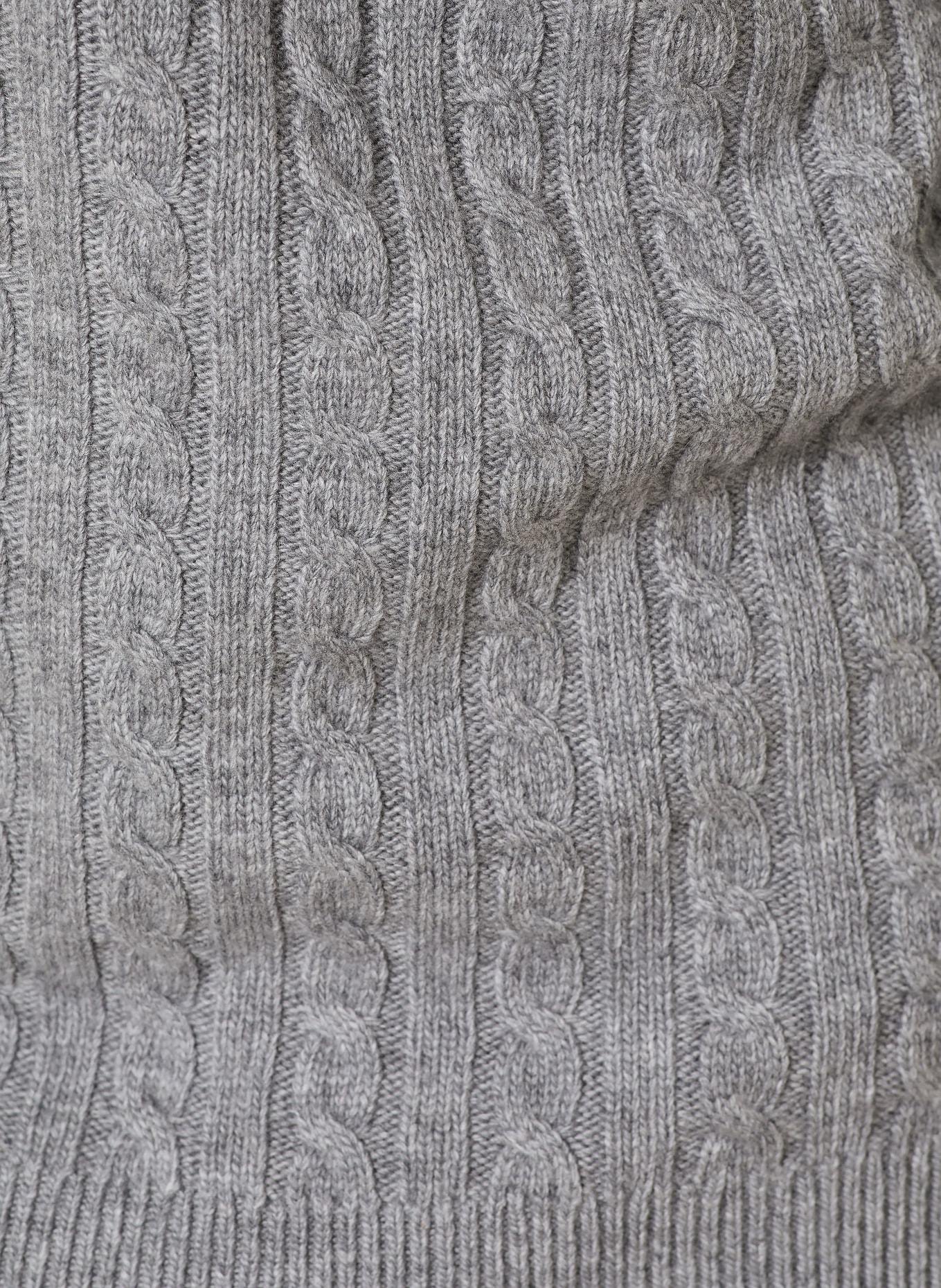 TIGER OF SWEDEN Rollkragenpullover WILDE RWS: GRAU