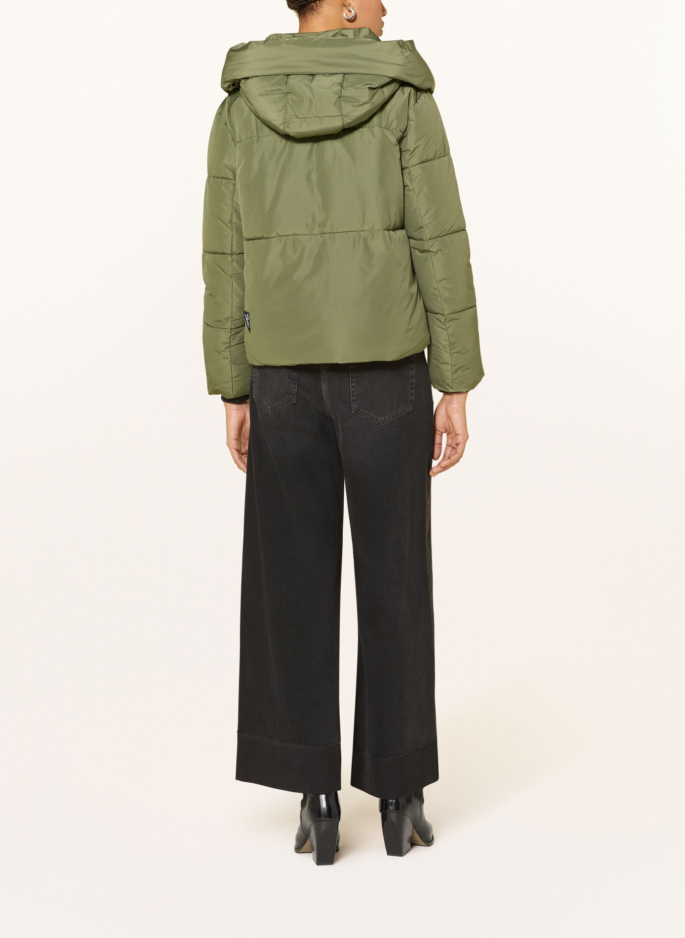 khujo Steppjacke AUDREY MATT: OLIV