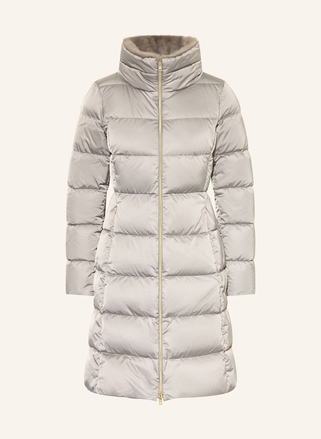 HERNO Steppmantel: HELLGRAU