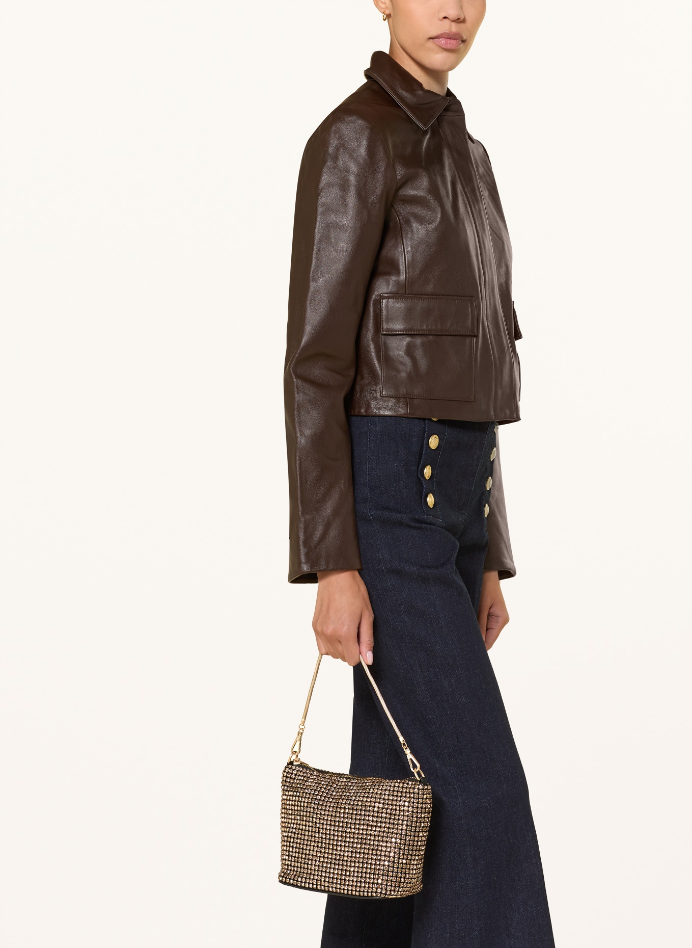 REISS Kabelka CRYSTAL: ZLATÁ