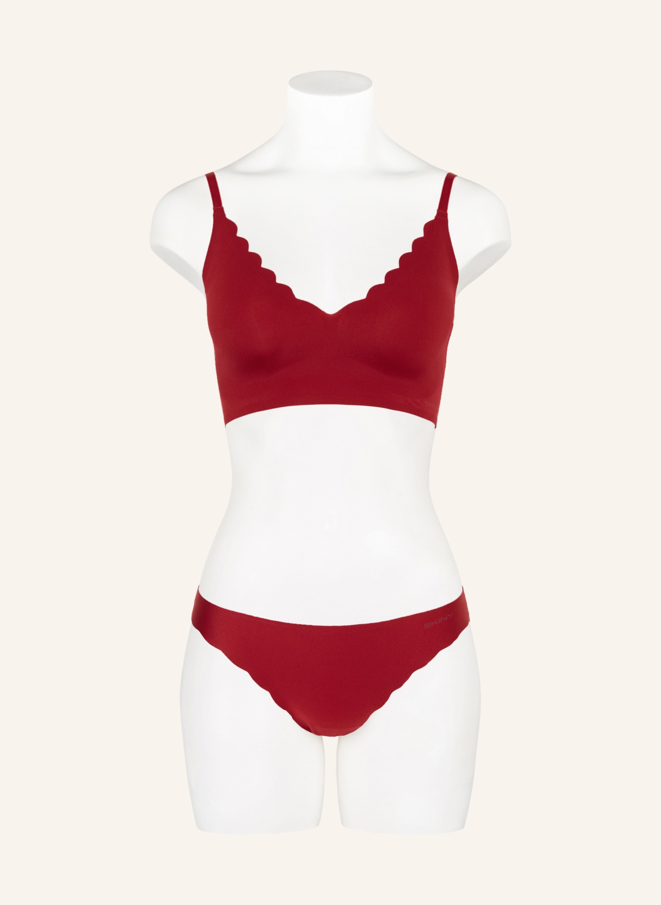 Skiny Panty MICRO ESSENTIALS: DUNKELROT