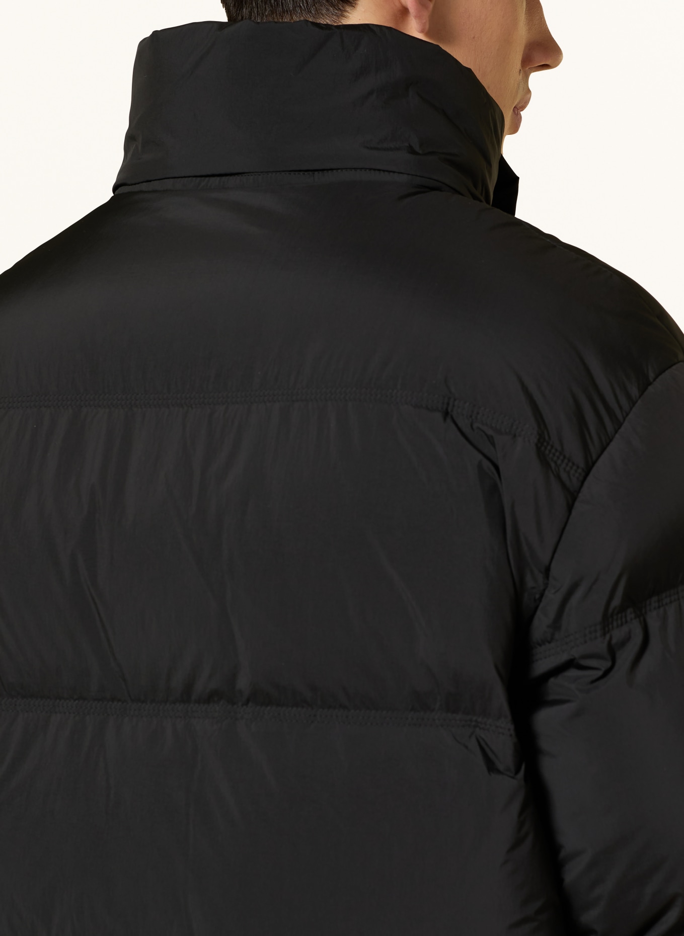 HUGO Steppmantel BODI: SCHWARZ