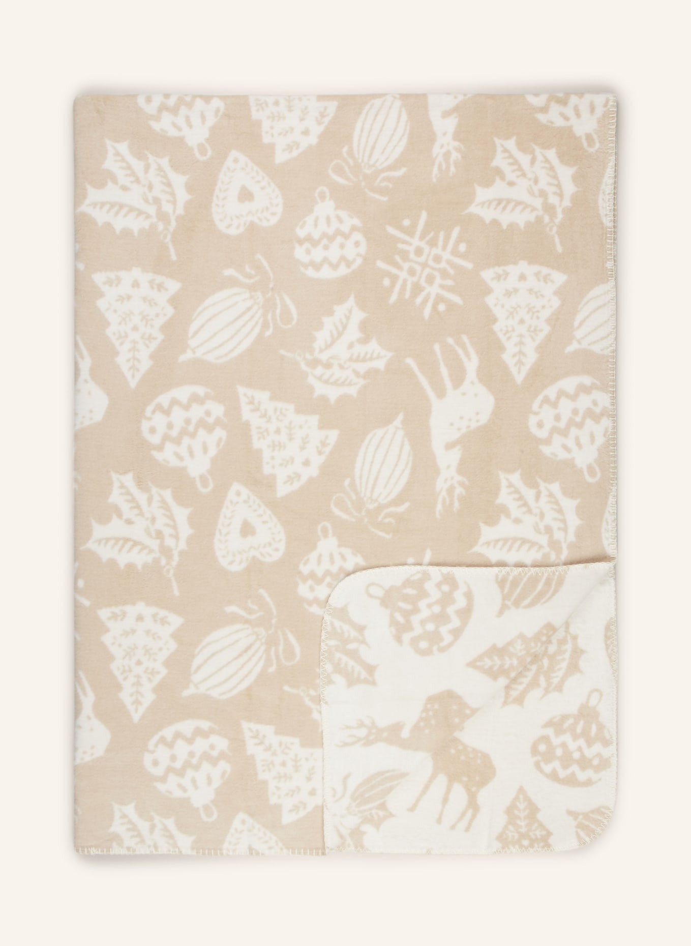 PAD Plaid ICONS: CREME / WEISS