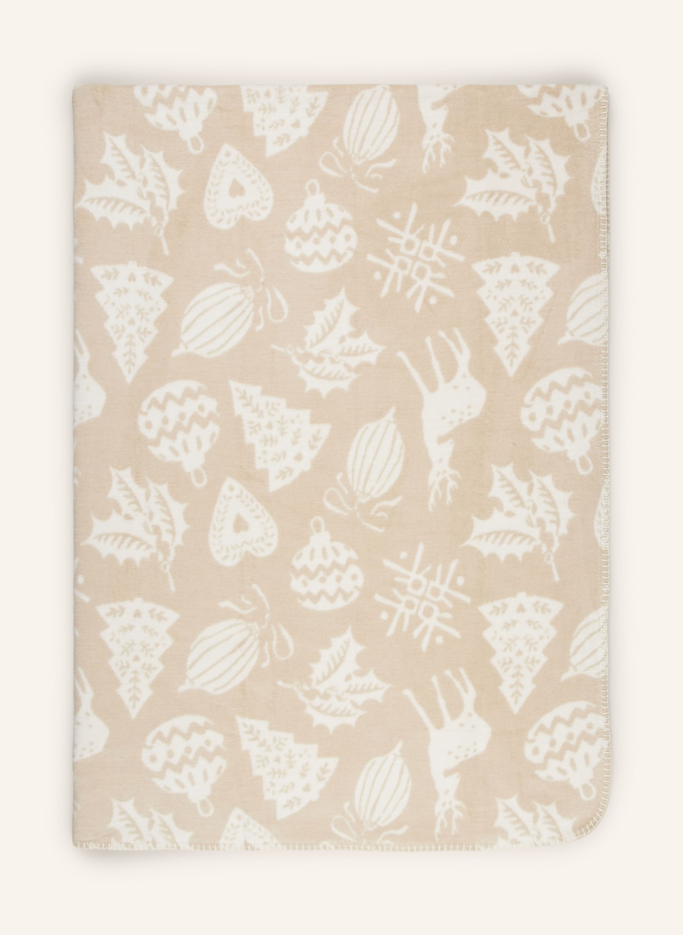 PAD Plaid ICONS: CREME / WEISS