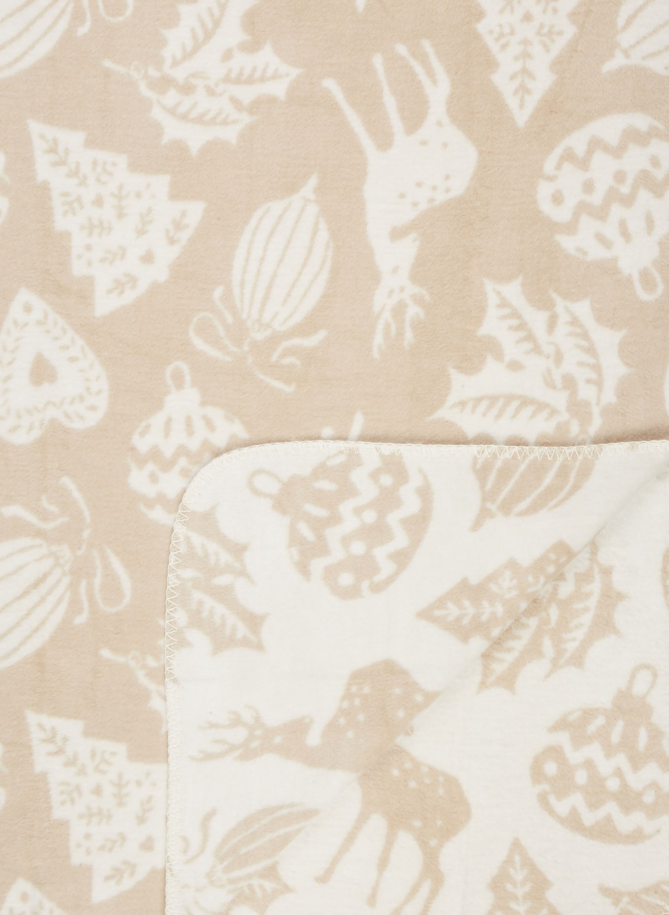 PAD Plaid ICONS: CREME / WEISS