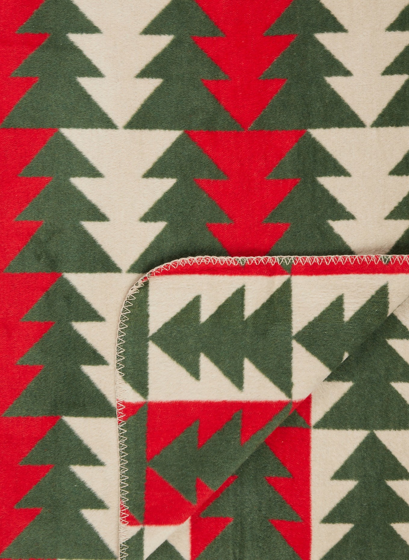 PAD Plaid: ČERVENÁ / KRÉMOVÁ / TMAVĚ ZELENÁ