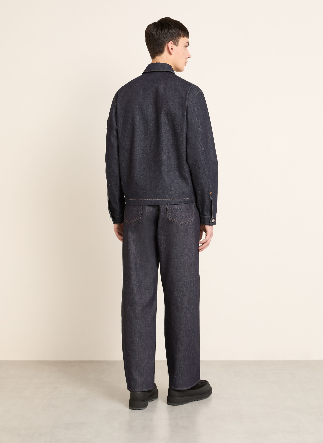 STONE ISLAND Jeans DENIM PROJECT Loose Fit: VJ200 BLUE RAW