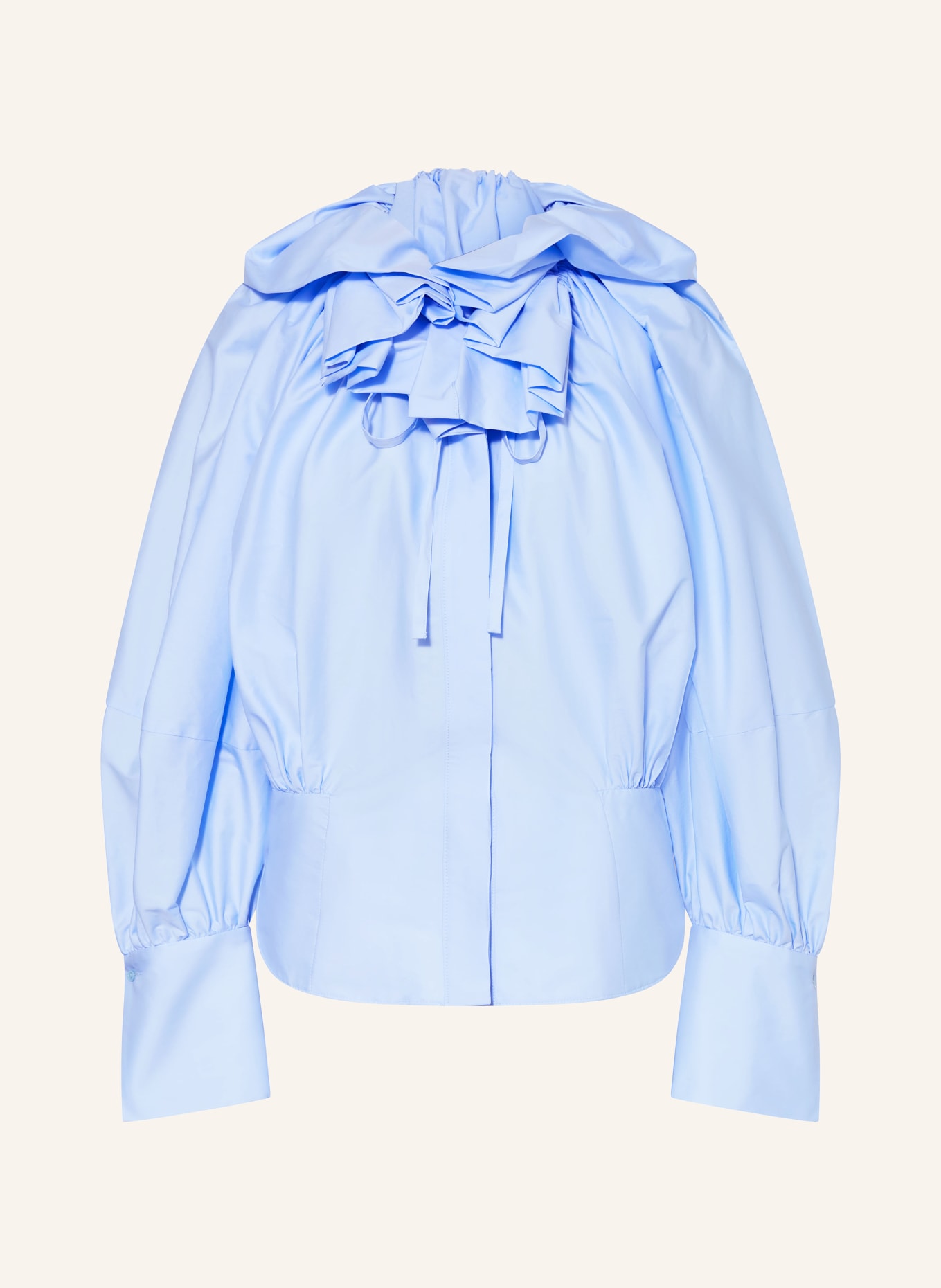 SLY 010 Bluse DUNJA: HELLBLAU