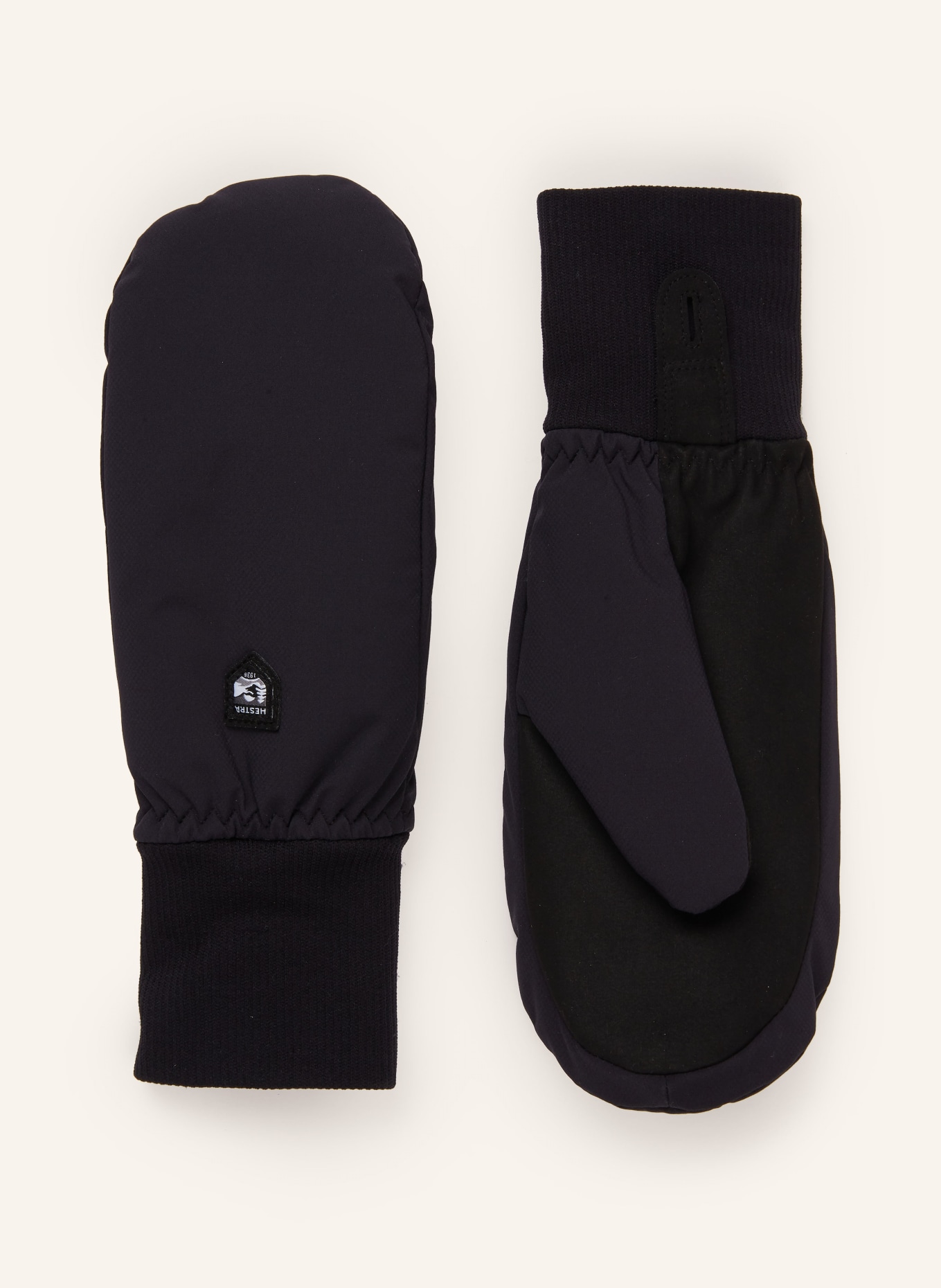 HESTRA Fäustlinge DIORIT mit Touchscreen-Funktion: DUNKELBLAU / SCHWARZ