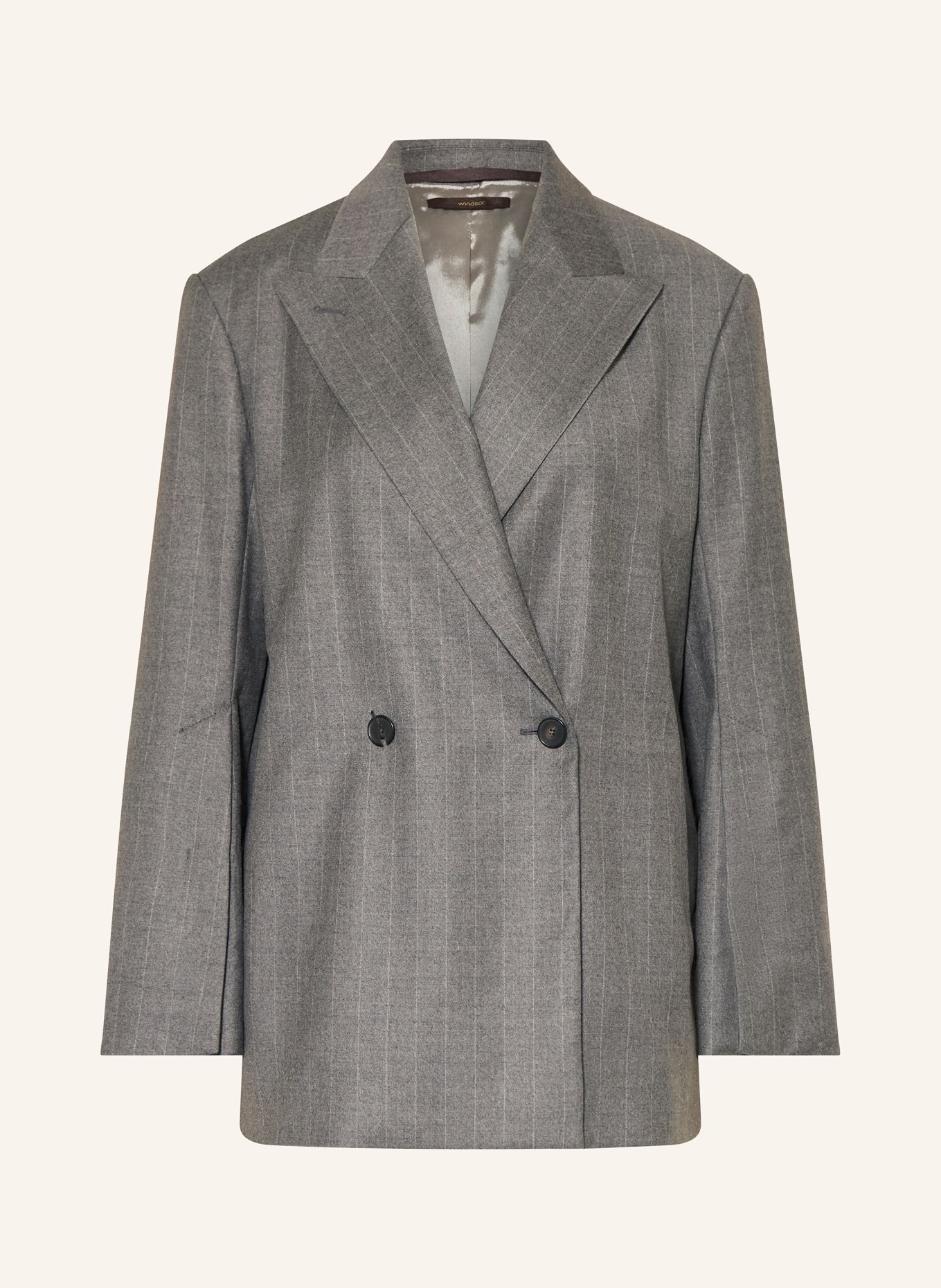 windsor. Blazer: GRAU / WEISS