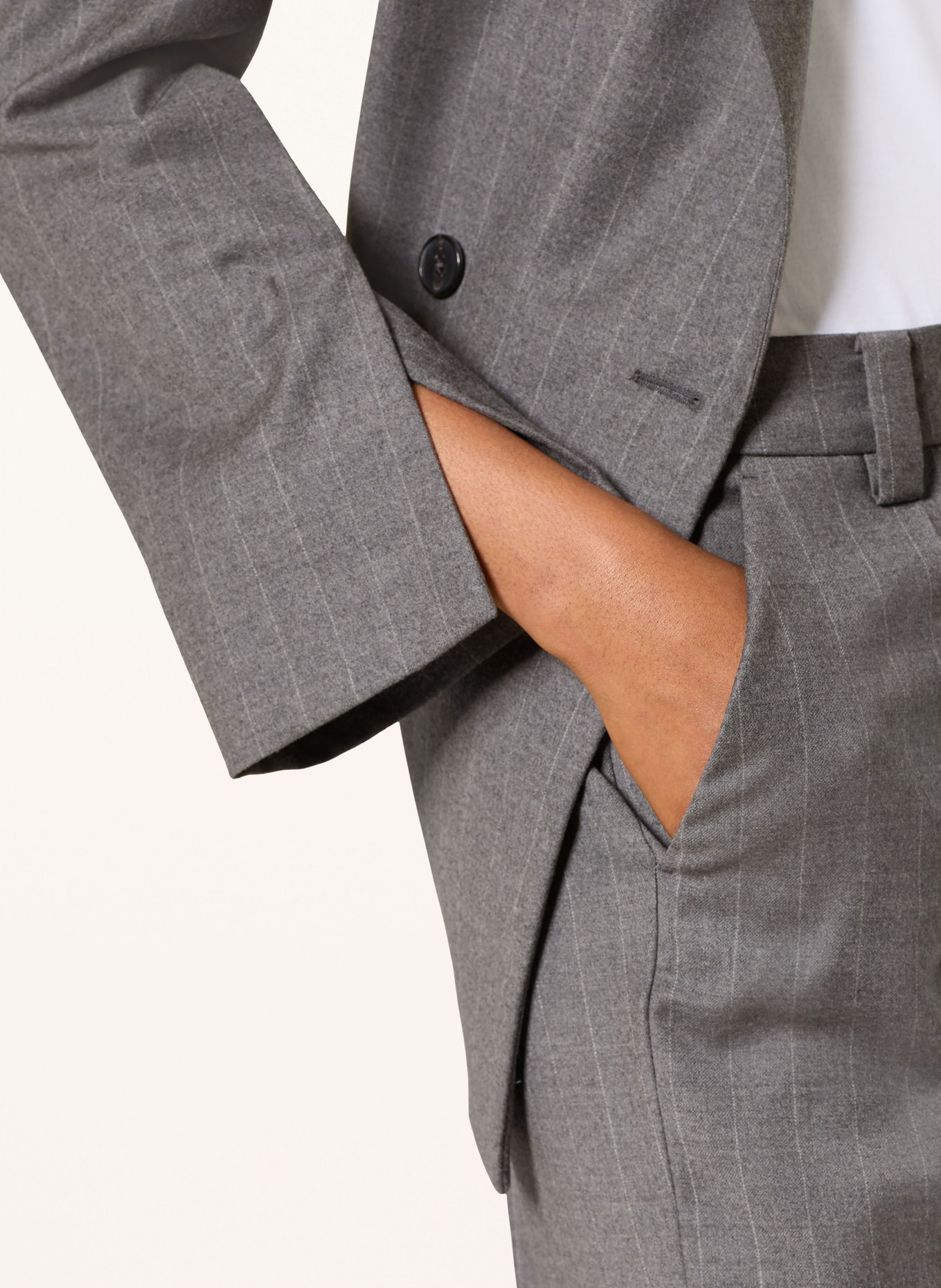 windsor. Blazer: GRAU / WEISS