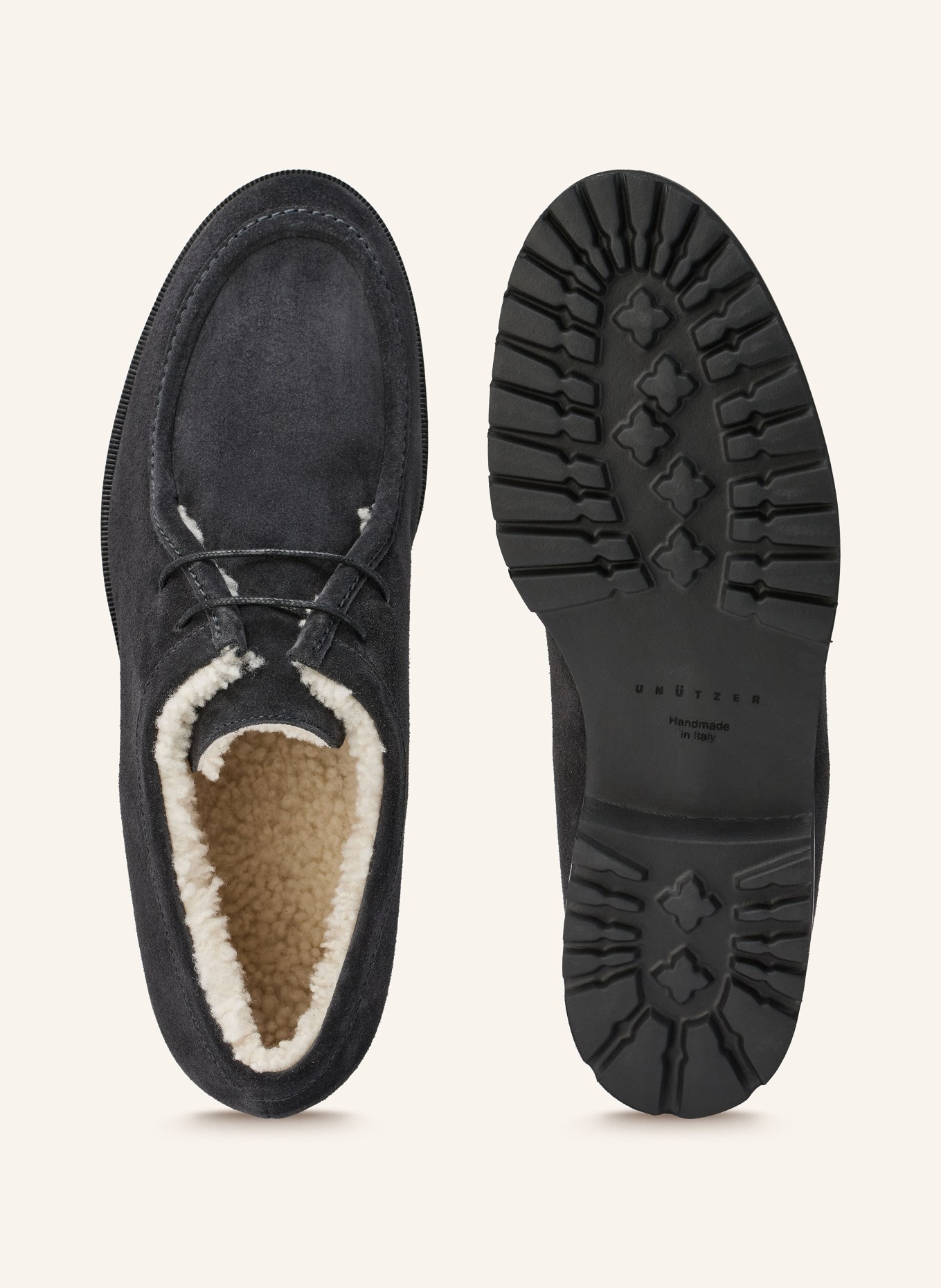 UNÜTZER Schnürer: DUNKELGRAU