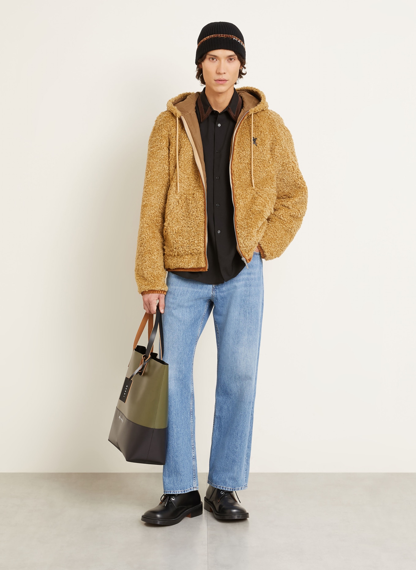 MARNI Jeans Regular Fit: 00B96 DEEP BLUE