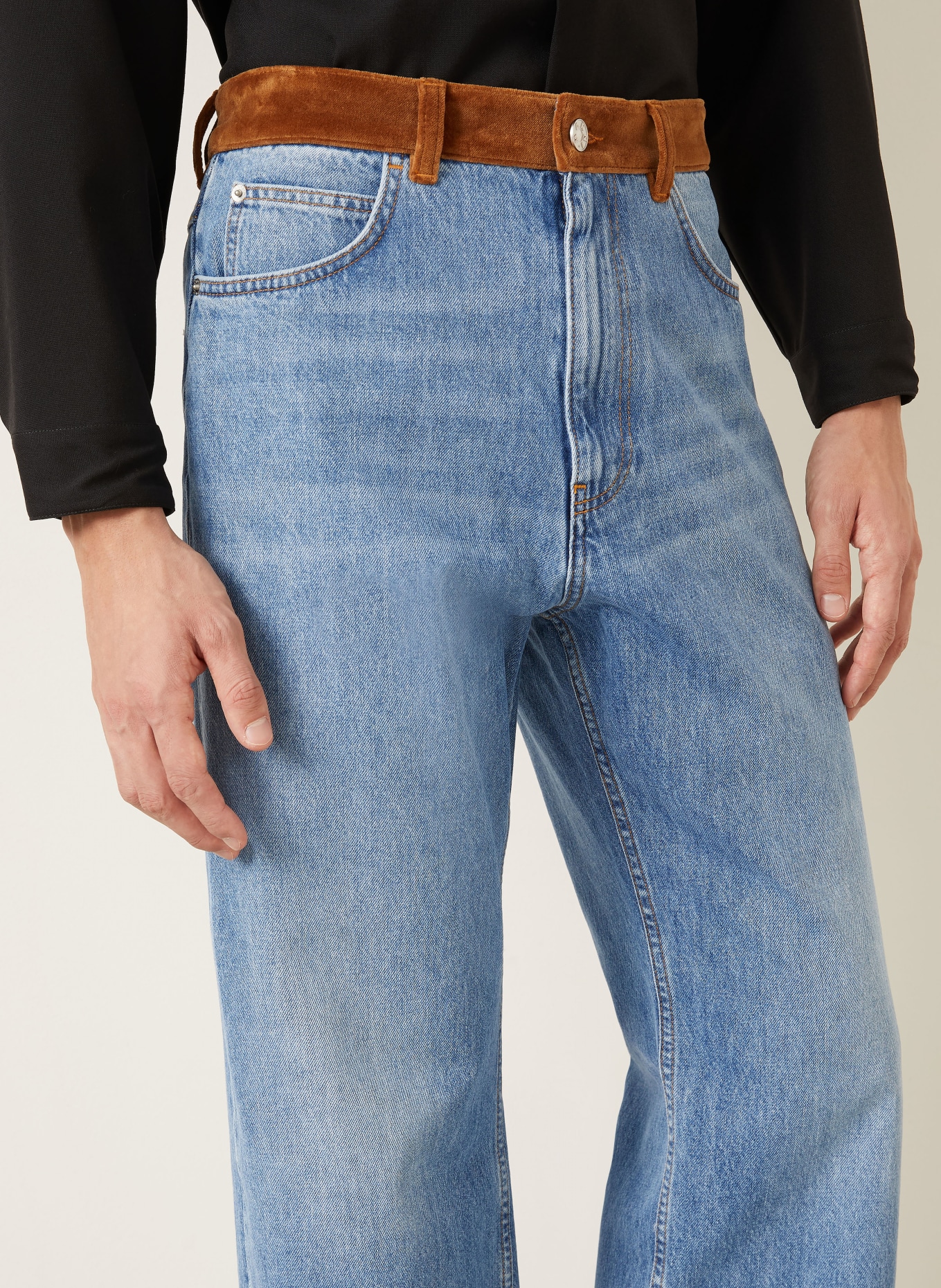 MARNI Jeans Regular Fit: 00B96 DEEP BLUE