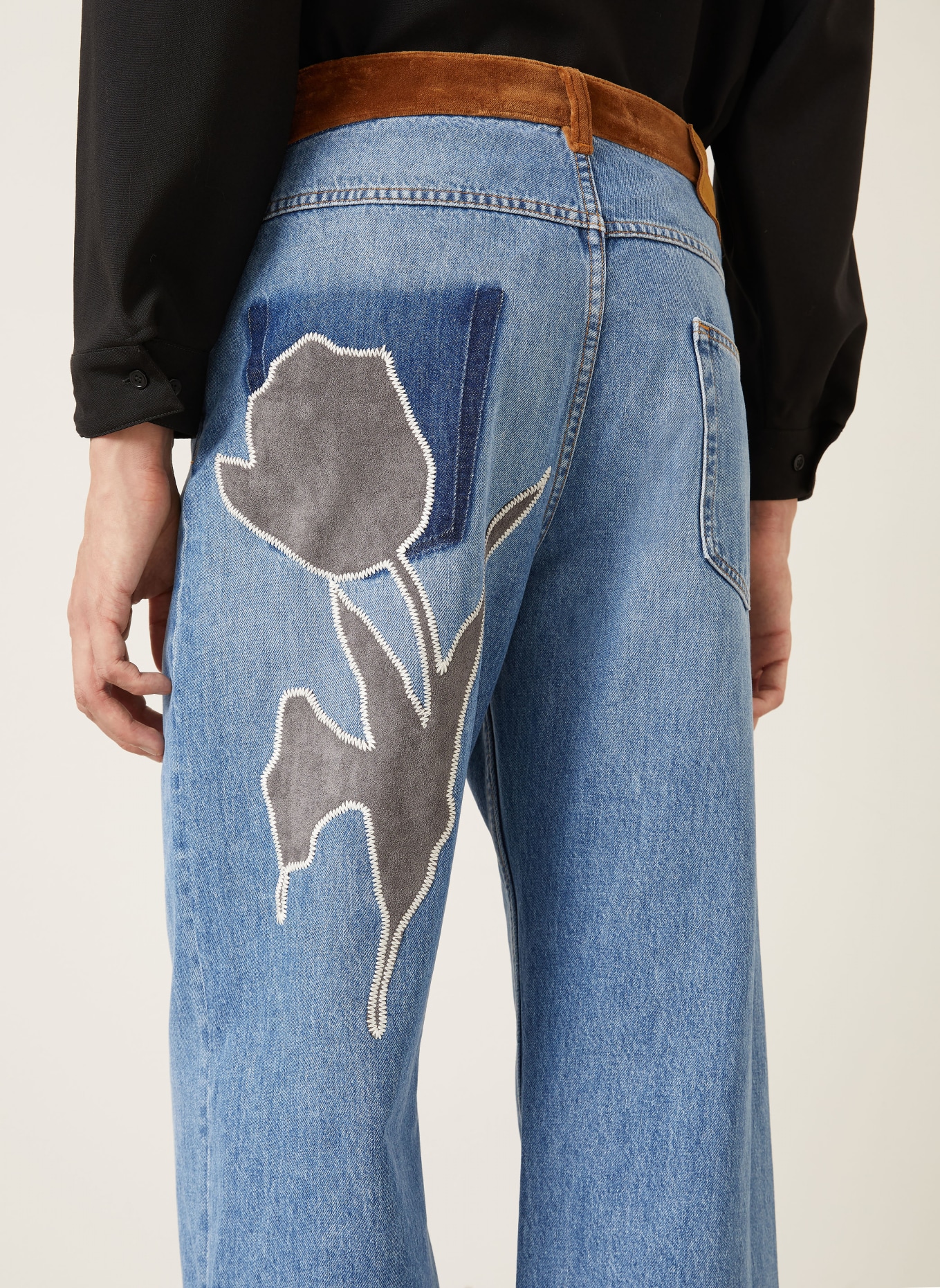 MARNI Jeans Regular Fit: 00B96 DEEP BLUE