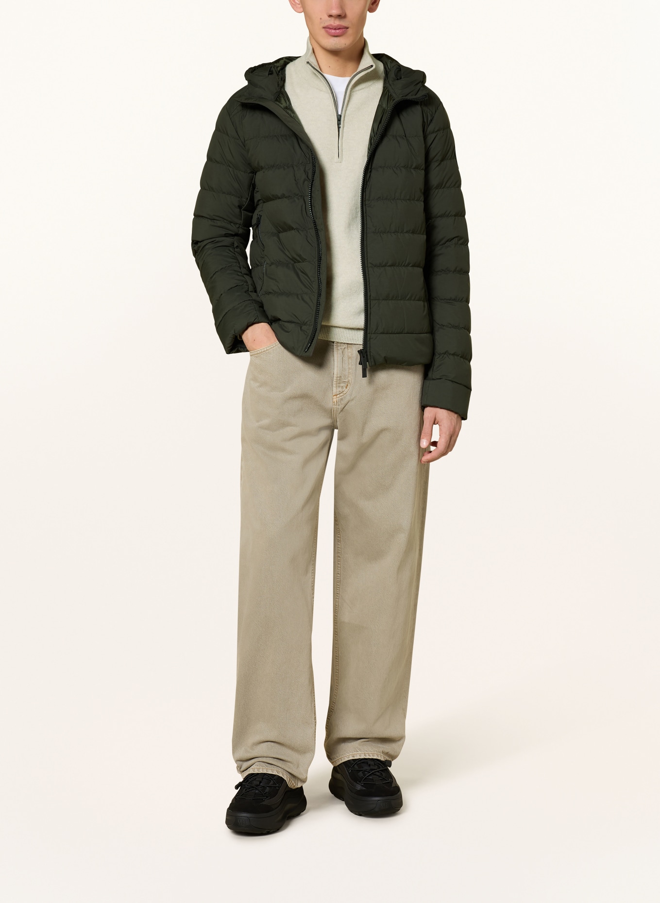 CANADA GOOSE Daunenjacke CROFTON: DUNKELGRÜN