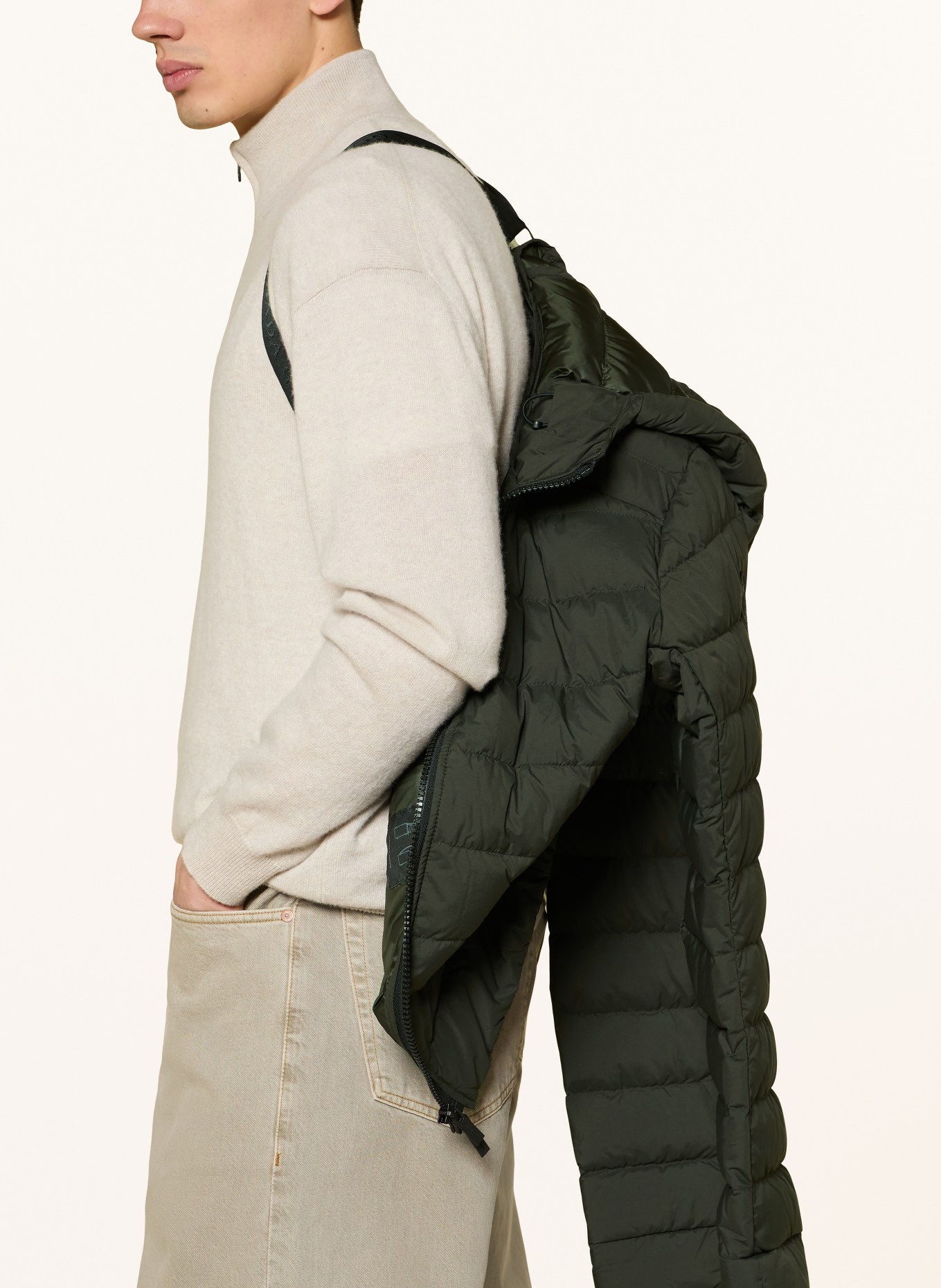 CANADA GOOSE Daunenjacke CROFTON: DUNKELGRÜN