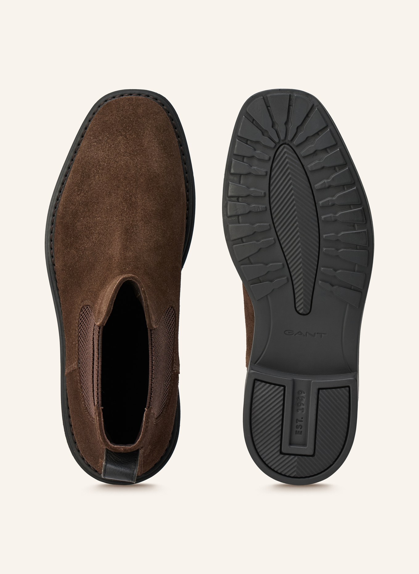 GANT Buty BOGGAR: CZARNY