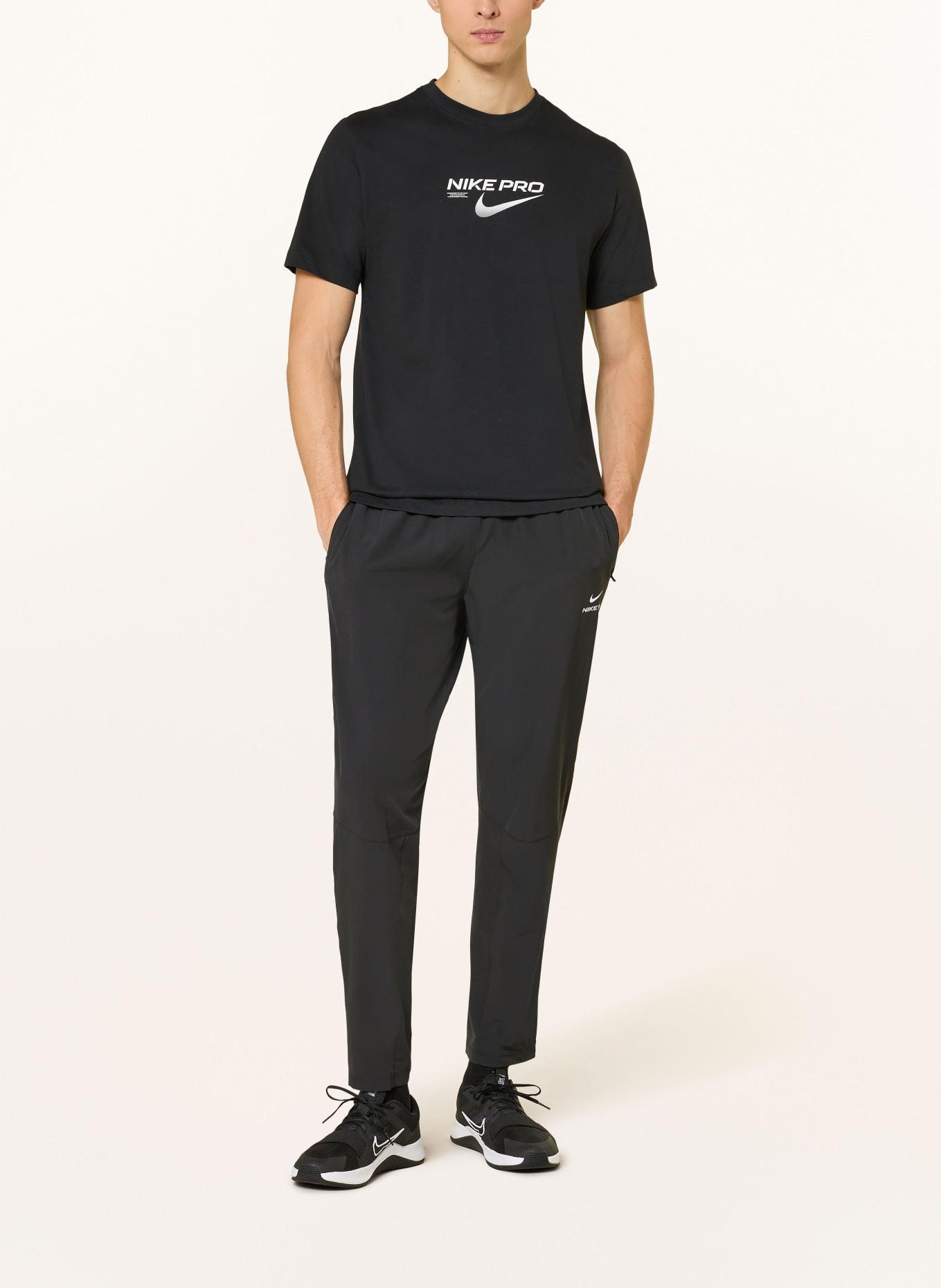 Nike Trainingshose PRO TRAINING: SCHWARZ